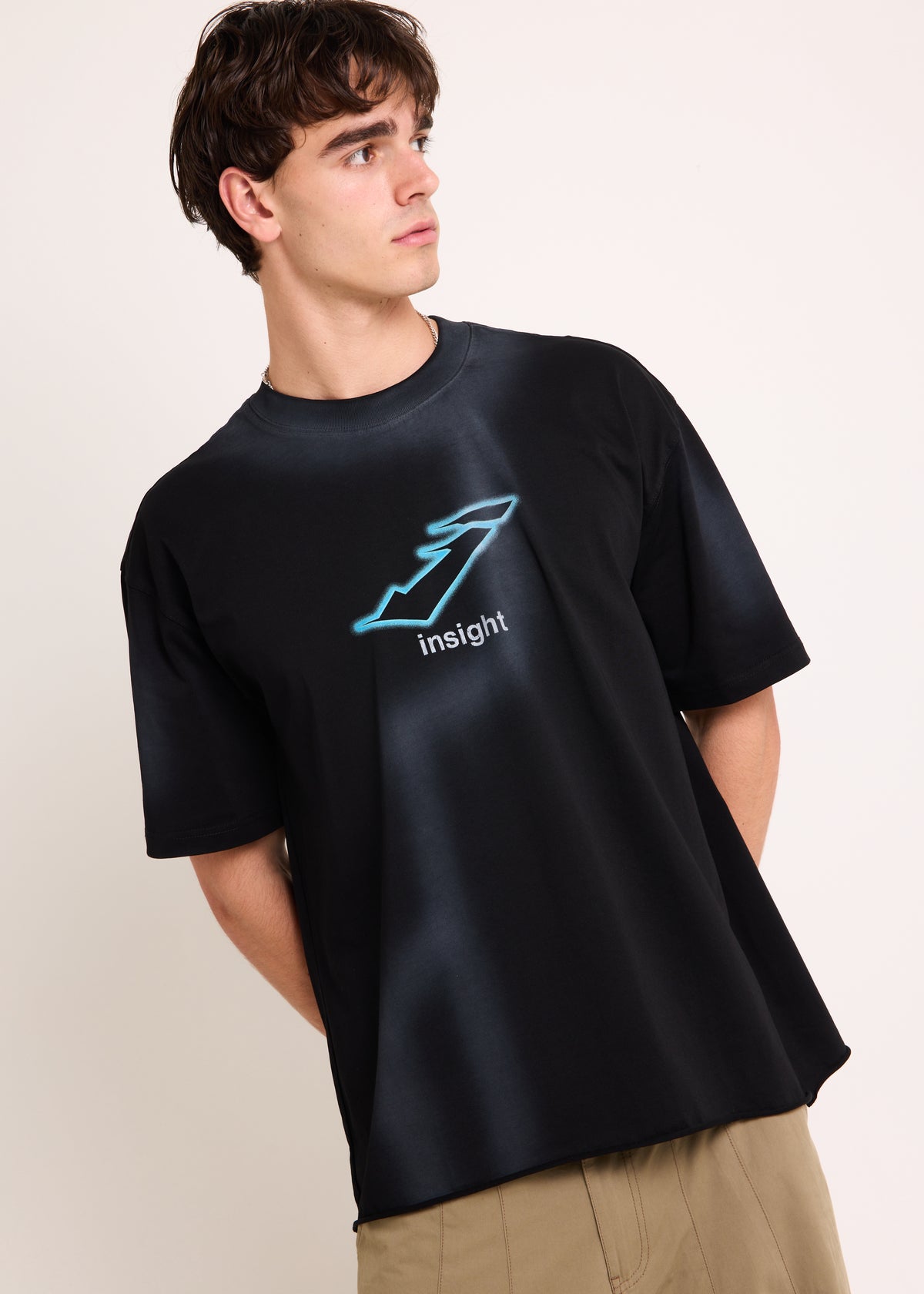 Track T-Shirt BLACK