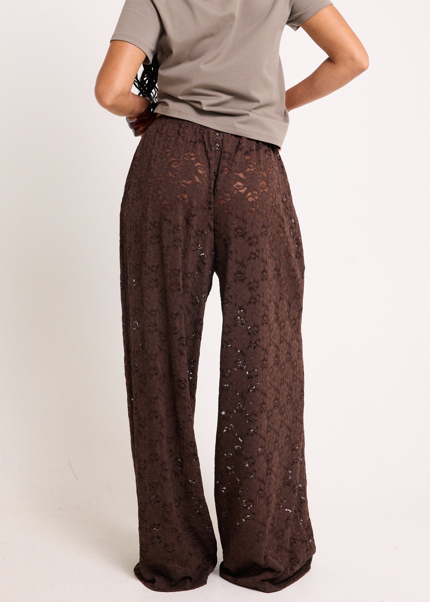 Jasmine Lace Relaxed Pants