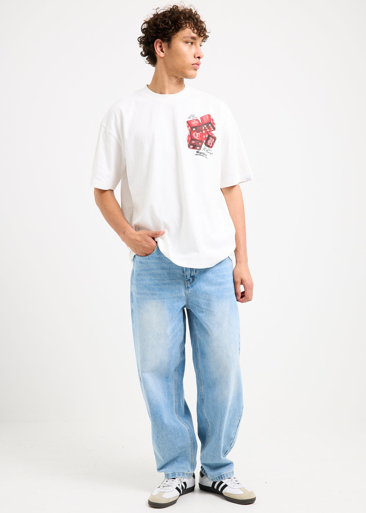 Rolling The Dice T-Shirt WHITE