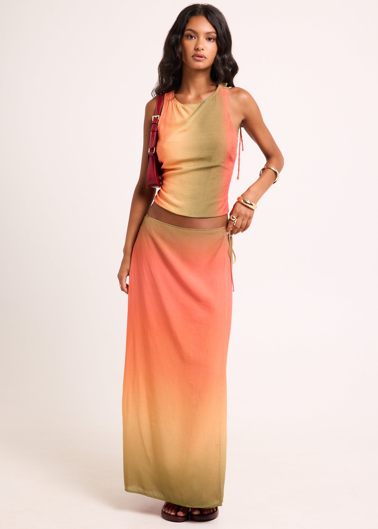 Earth Ombre Backless Top
