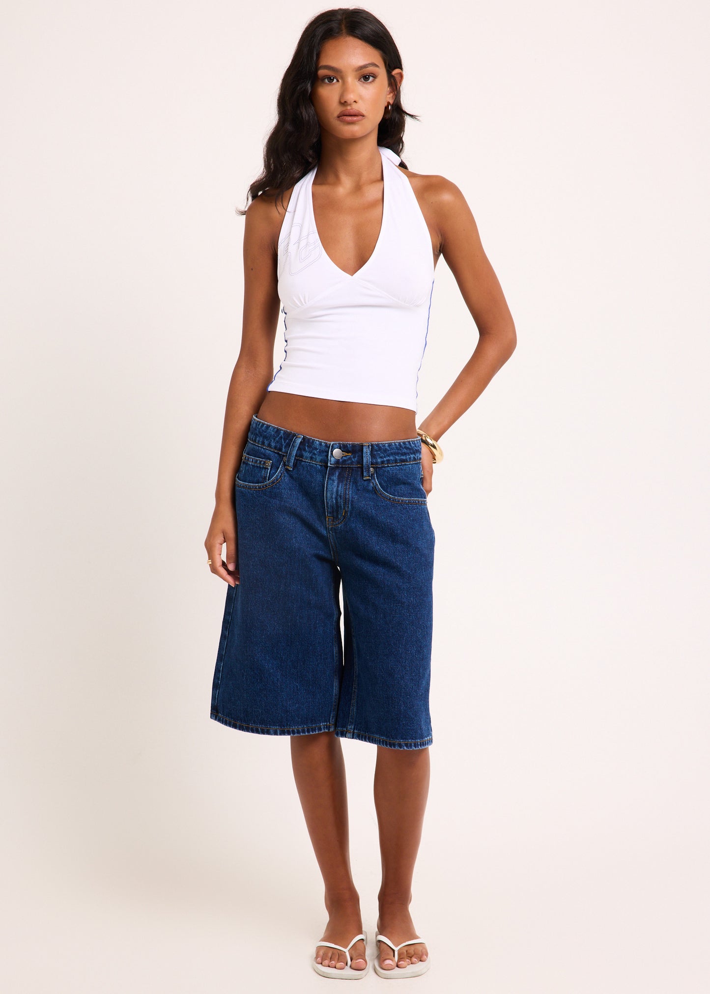 Archive Relaxed Denim Shorts