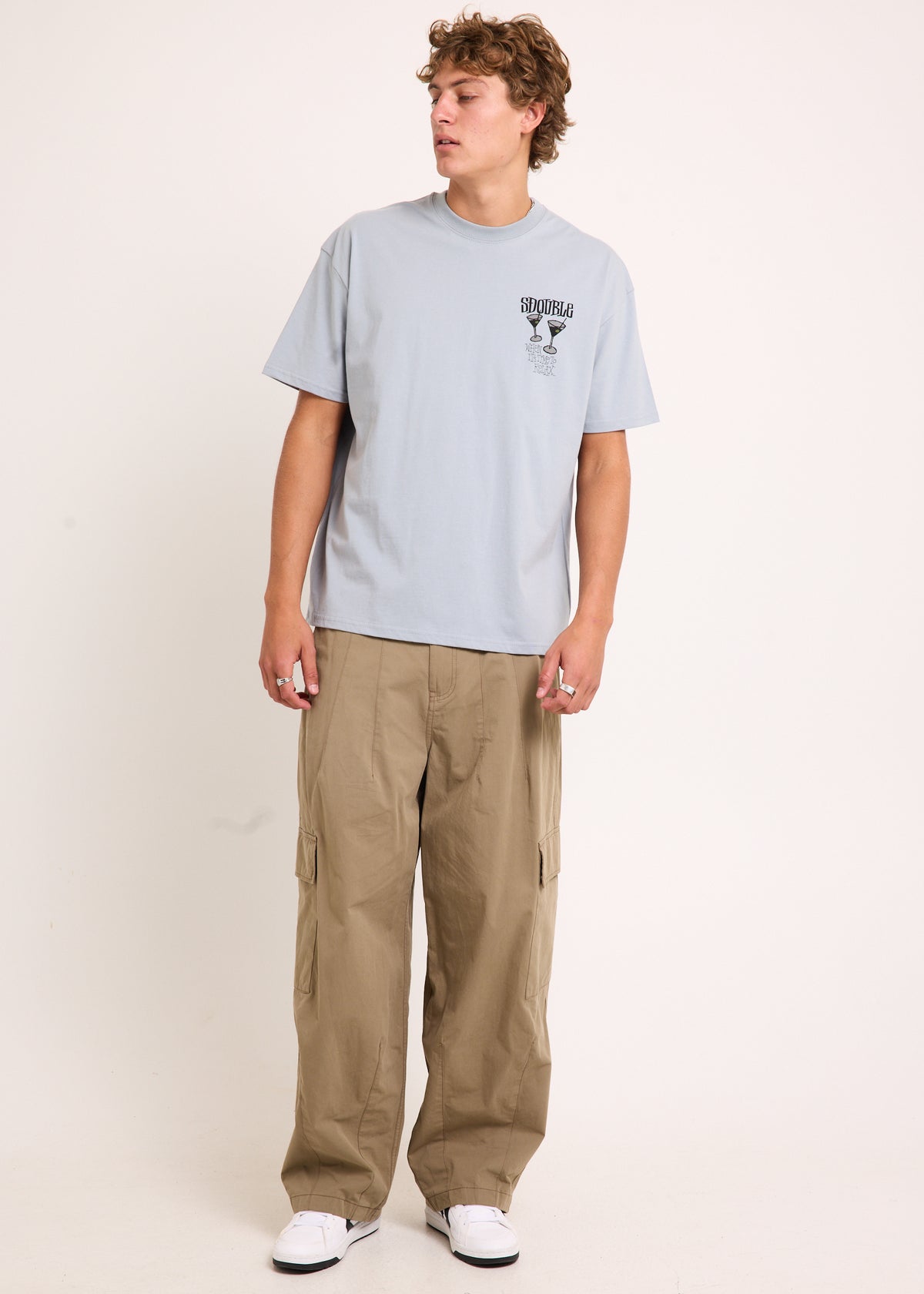 Time To Relax Short Sleeve T-Shirt DUSTY BLUE