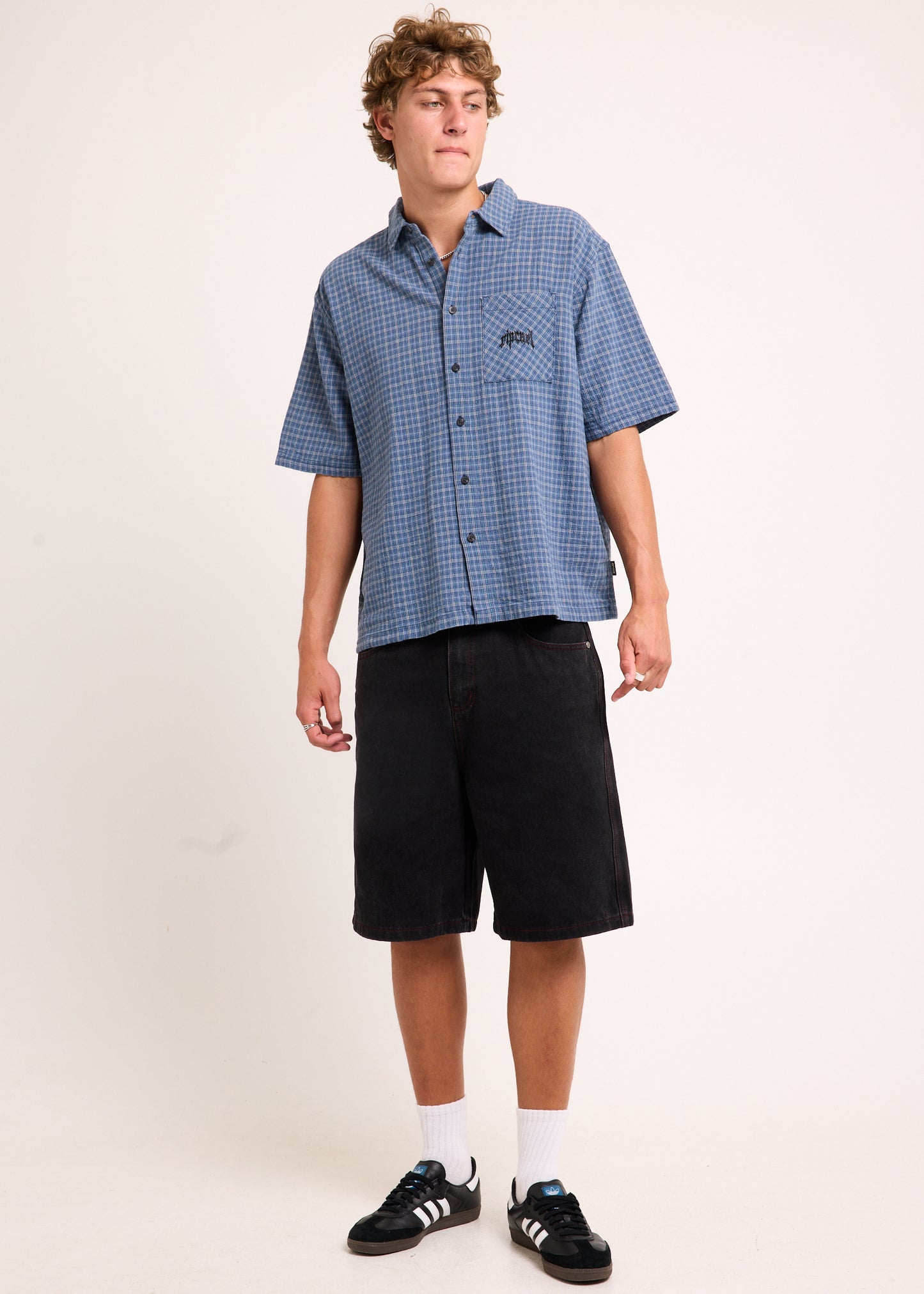 Archive Goth Denim Walkshorts