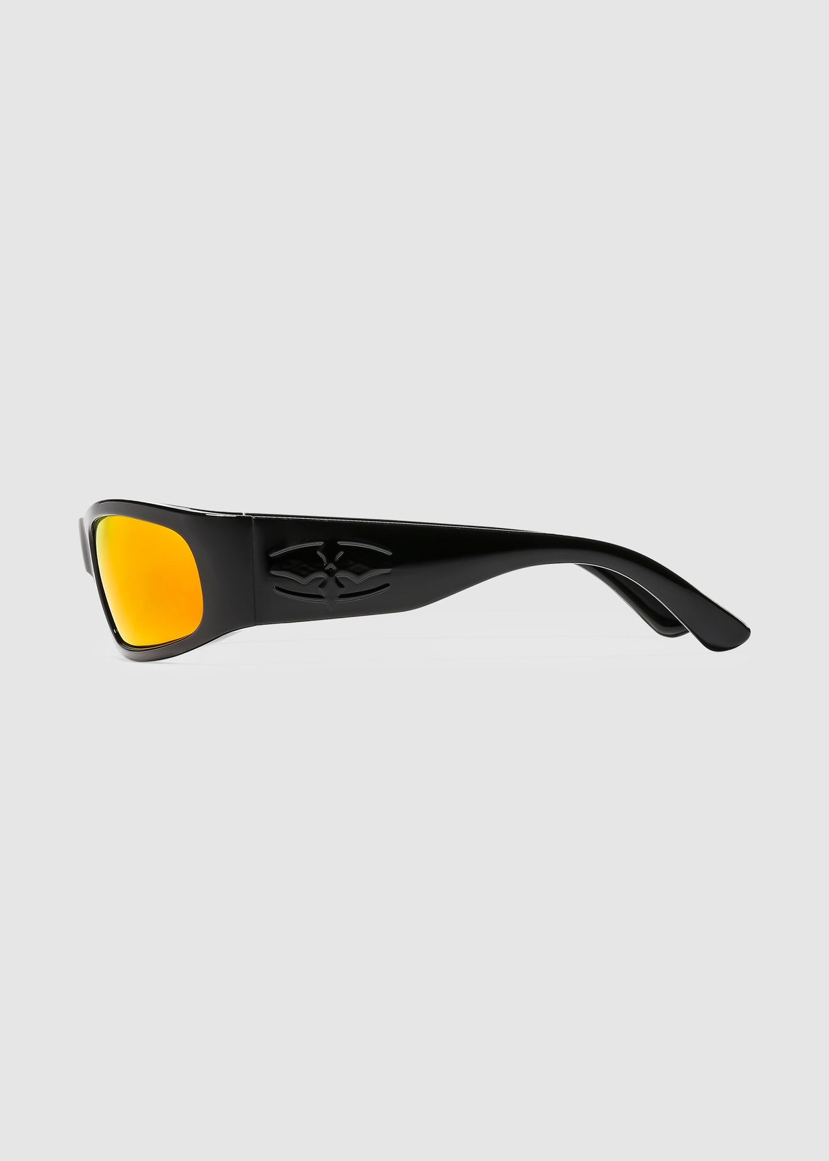 Parasite Sunglasses BLACK / ORANGE REFLECTIVE POLARISED