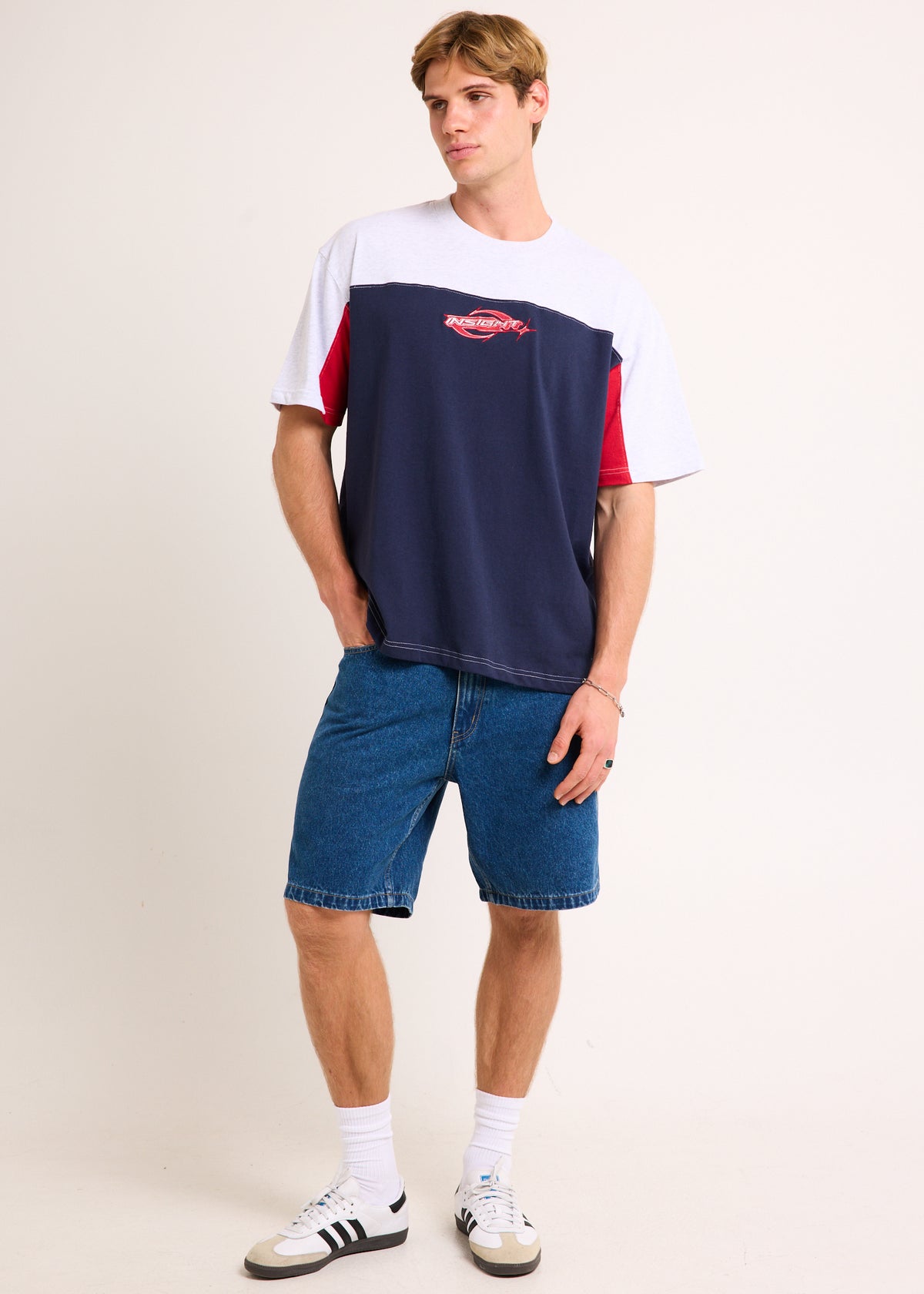Saturn Y2K T-Shirt NAVY
