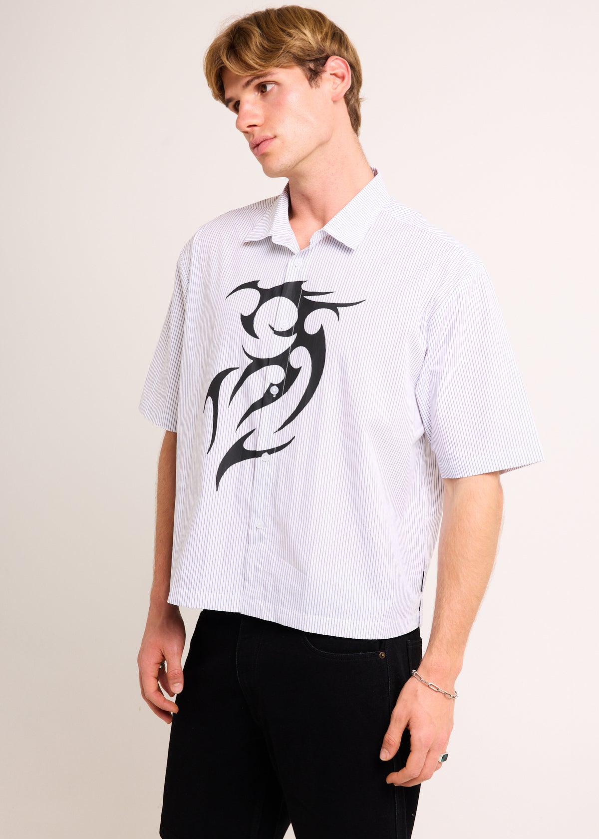 Tank Short Sleeve Shirt WHITE