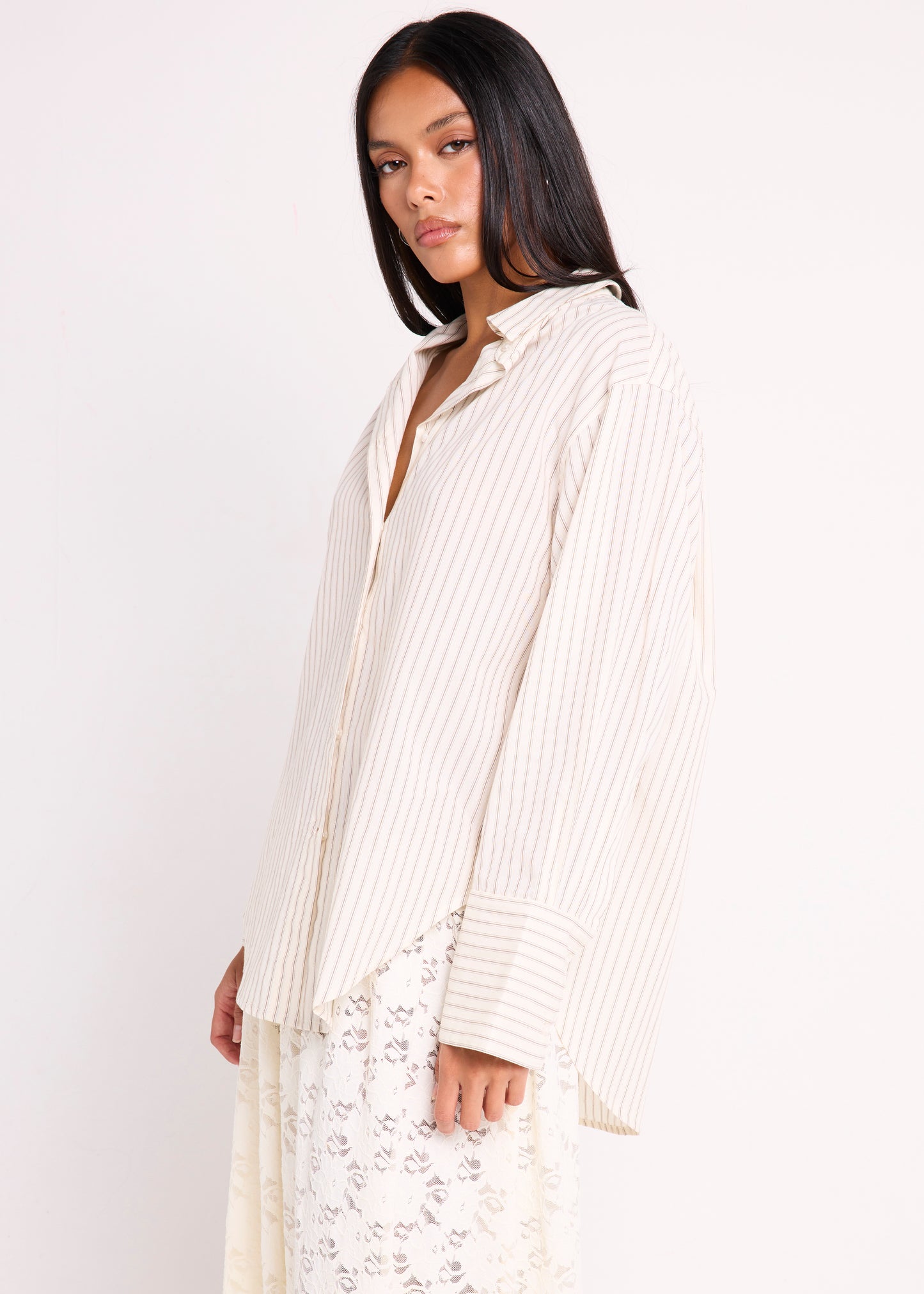 Zuri Striped Long Sleeve Shirt