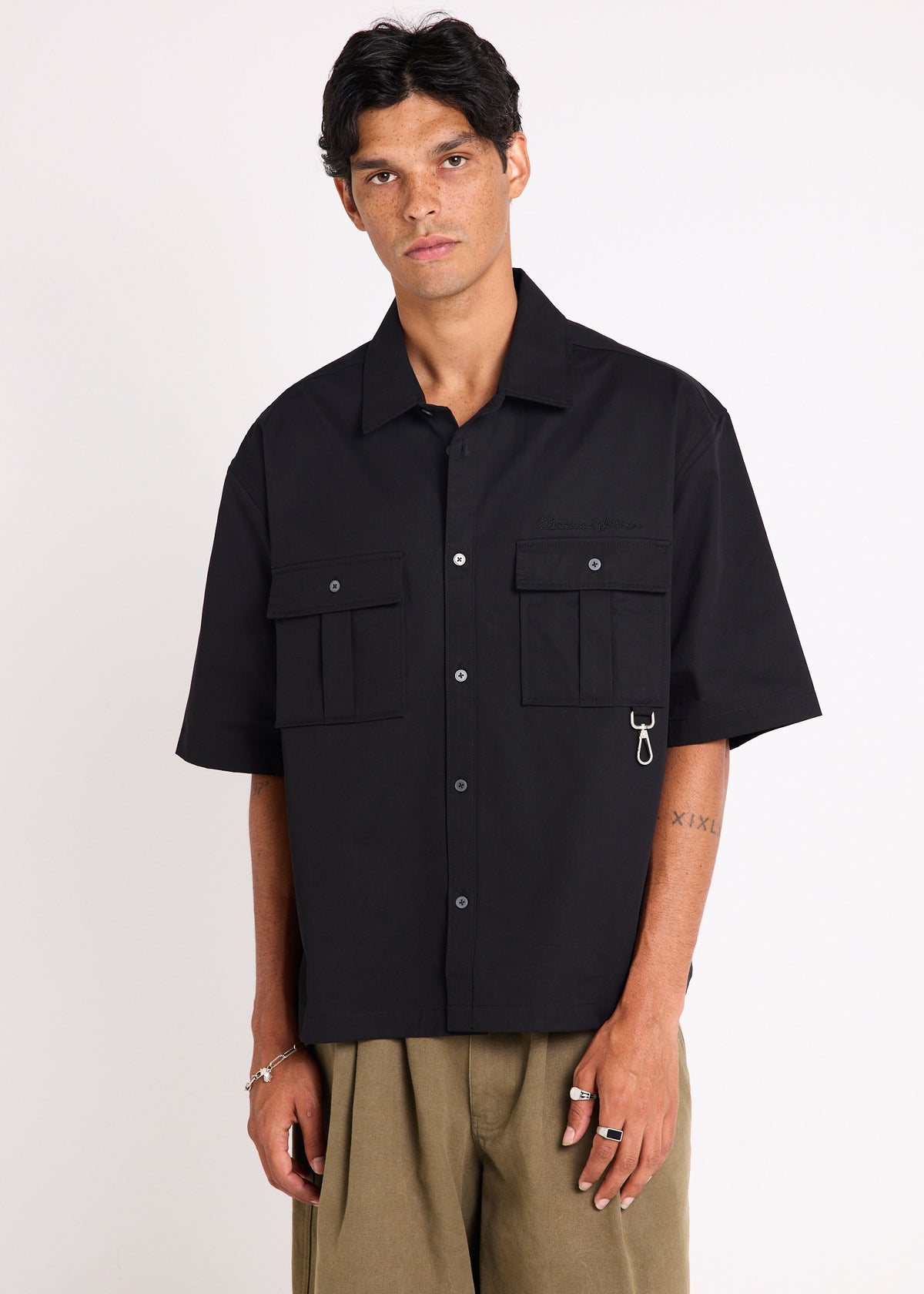 Gospel Short Sleeve Shirt BLACK