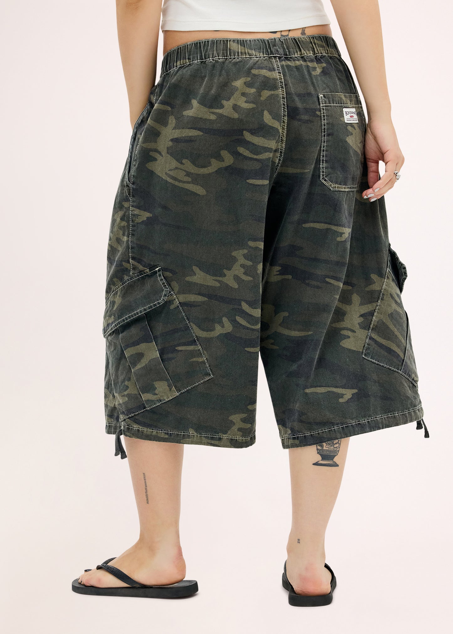BDG Dallas Camo Crop Trousers