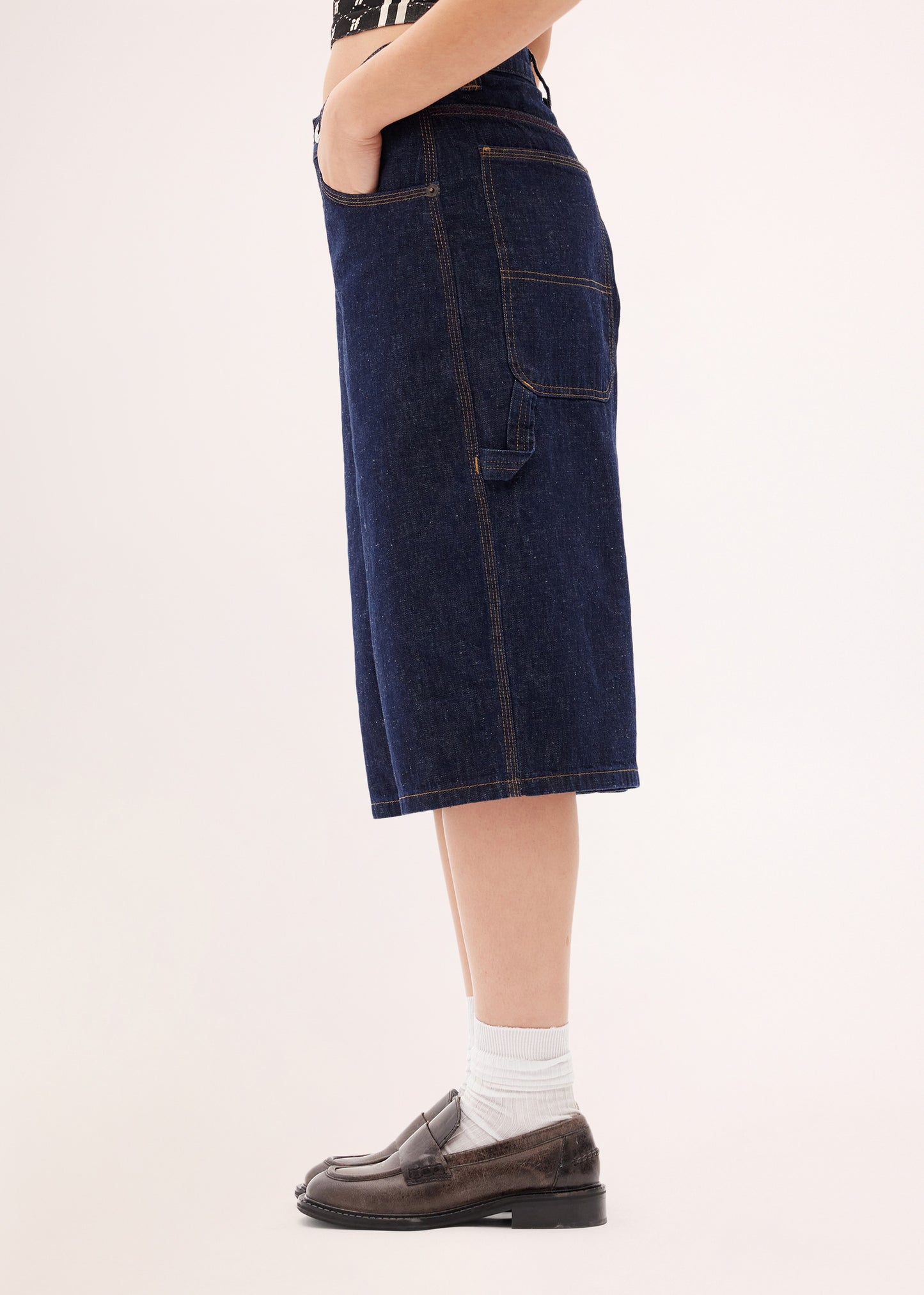 BDG Astrid Longline Denim Jorts