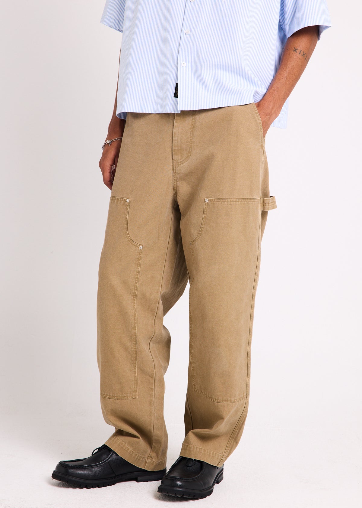 Development Double Knee Pants TAN