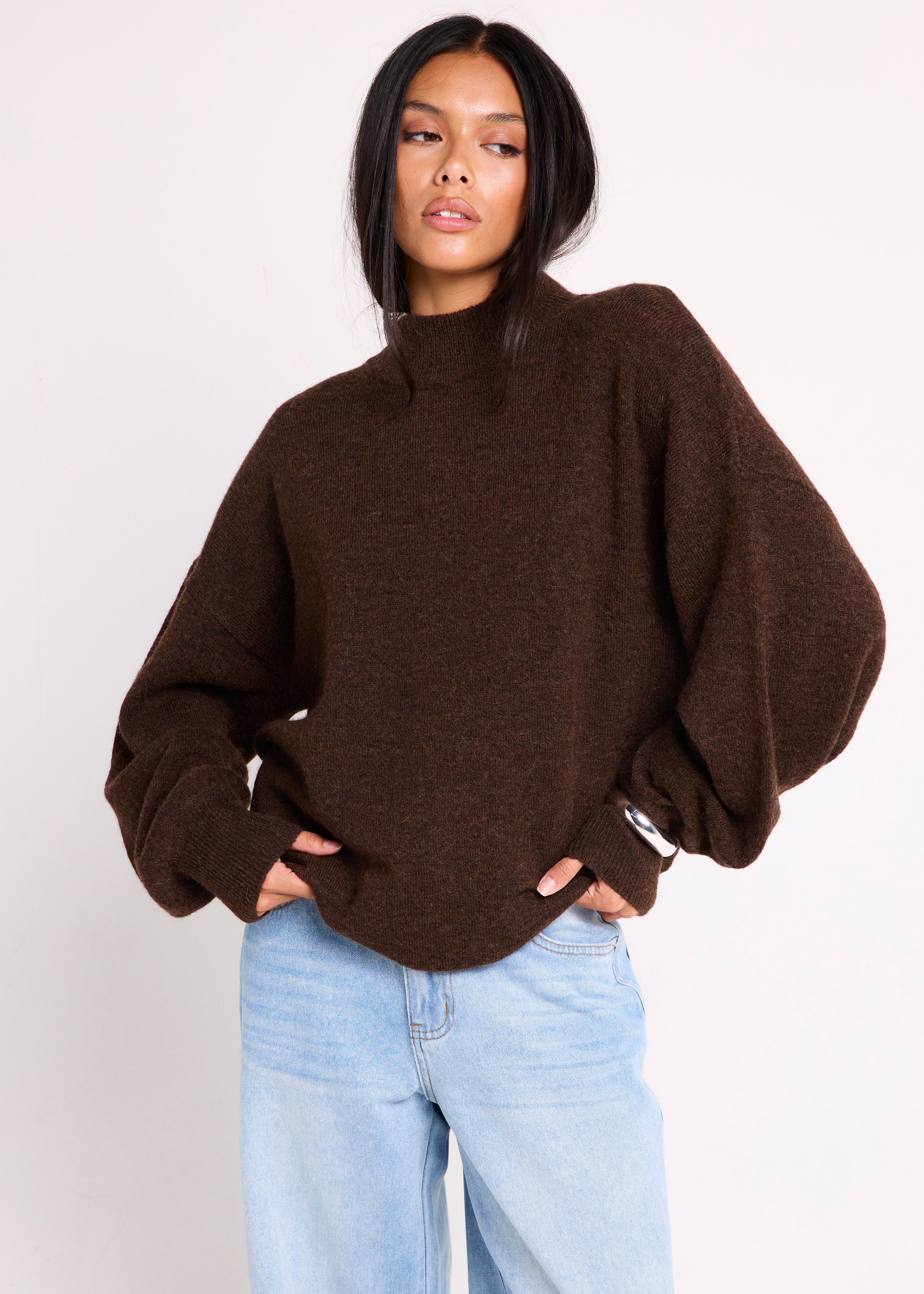 Tiana Crew Neck Knit Jumper – General Pants Co.