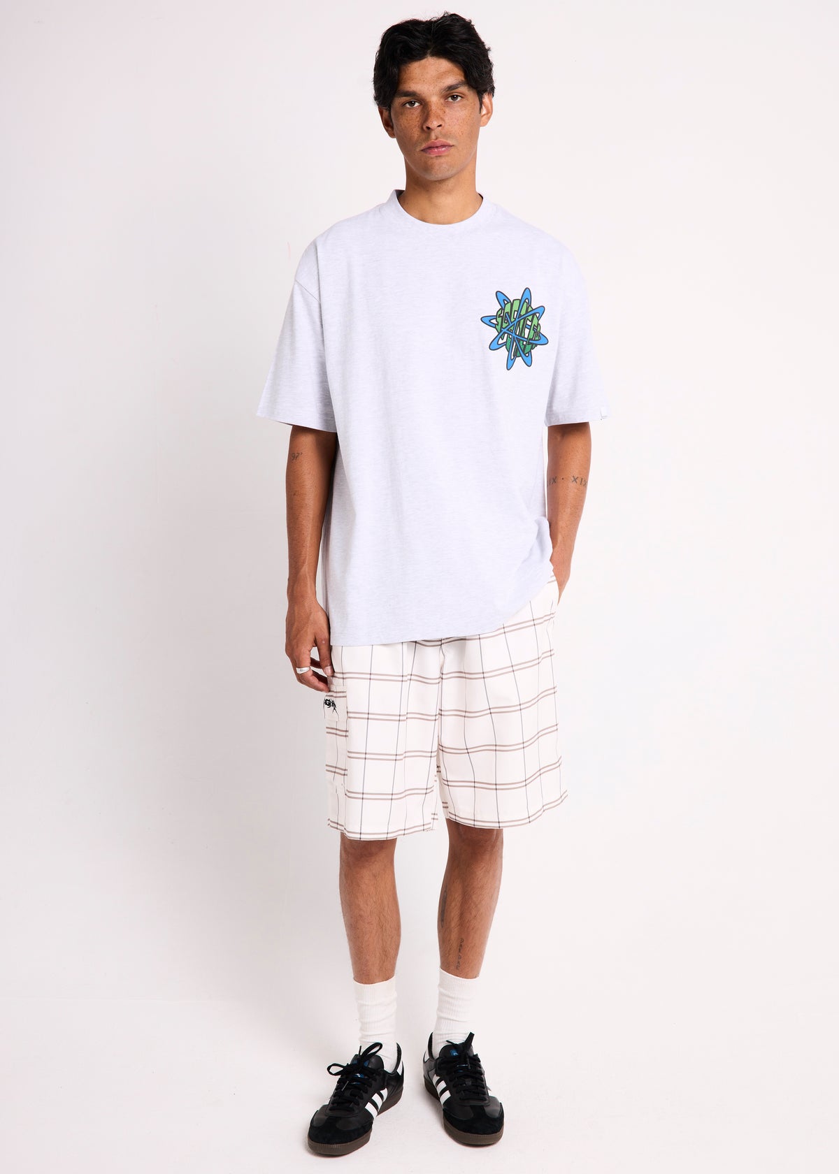 Warp World T-Shirt FROST MARL