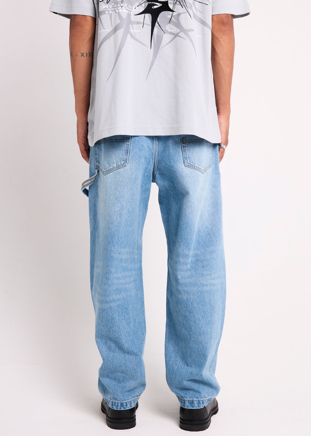 Total Carpenter Denim Jeans MID BLUE