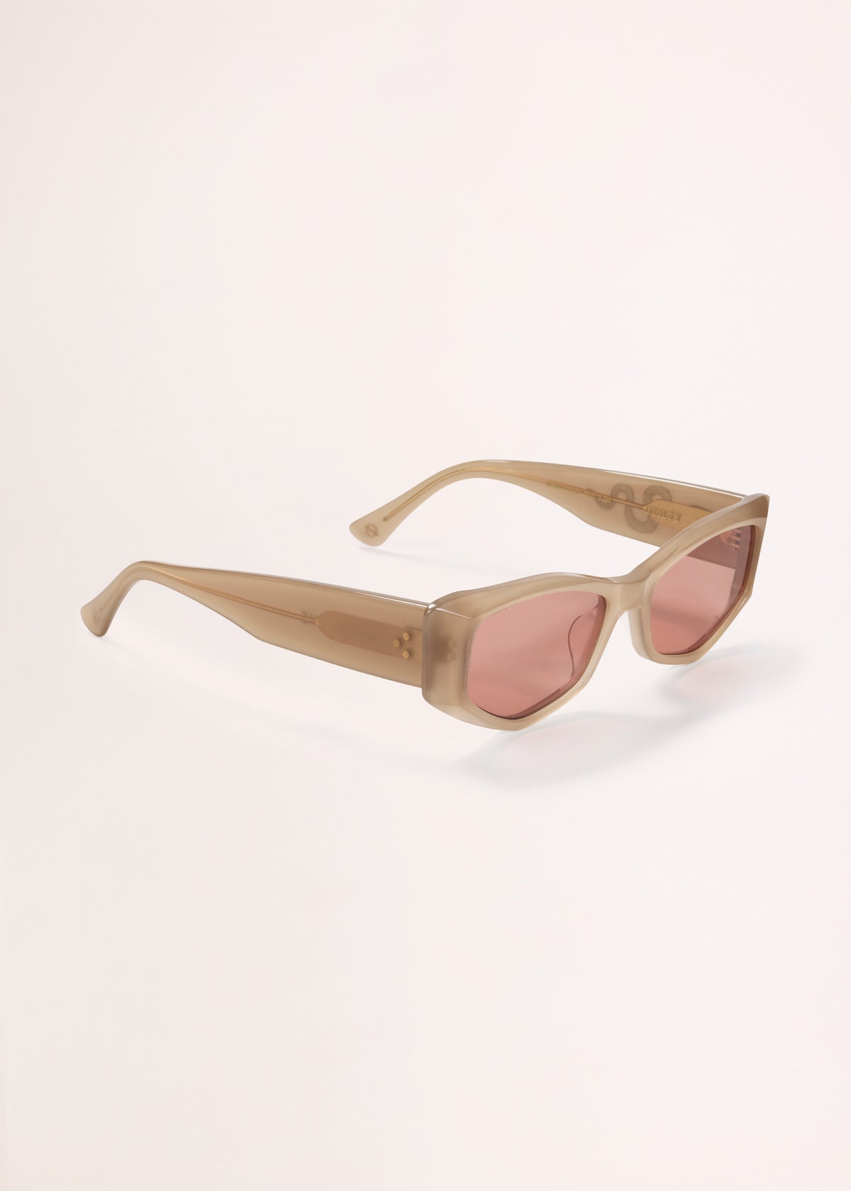 Guilty Sunglasses Bone Polished / Amber