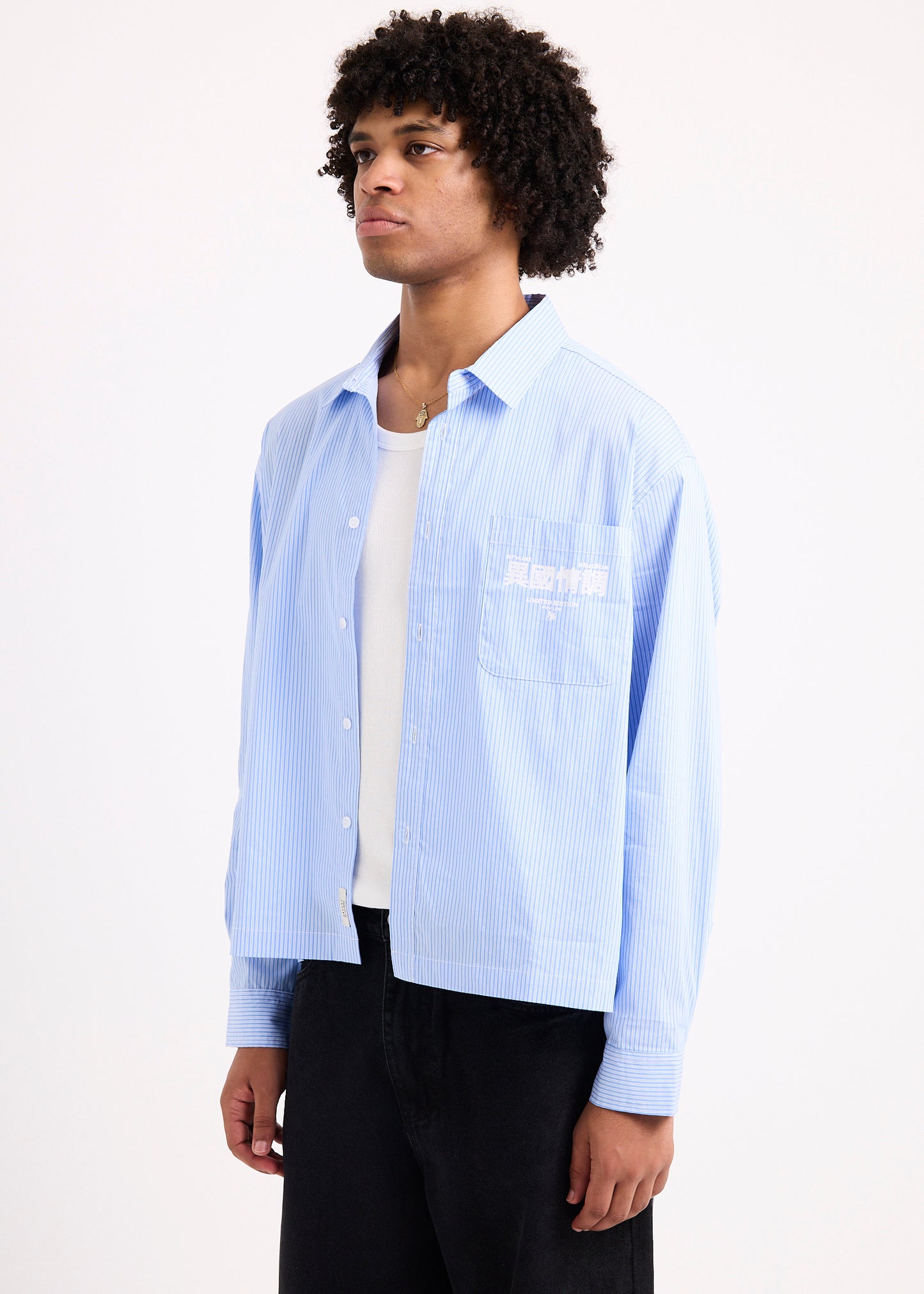 Honolulu Cropped Long Sleeve Shirt