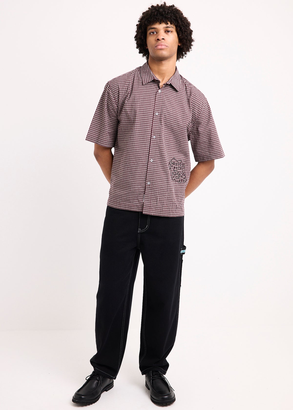 Marge Short Sleeve Shirt RED