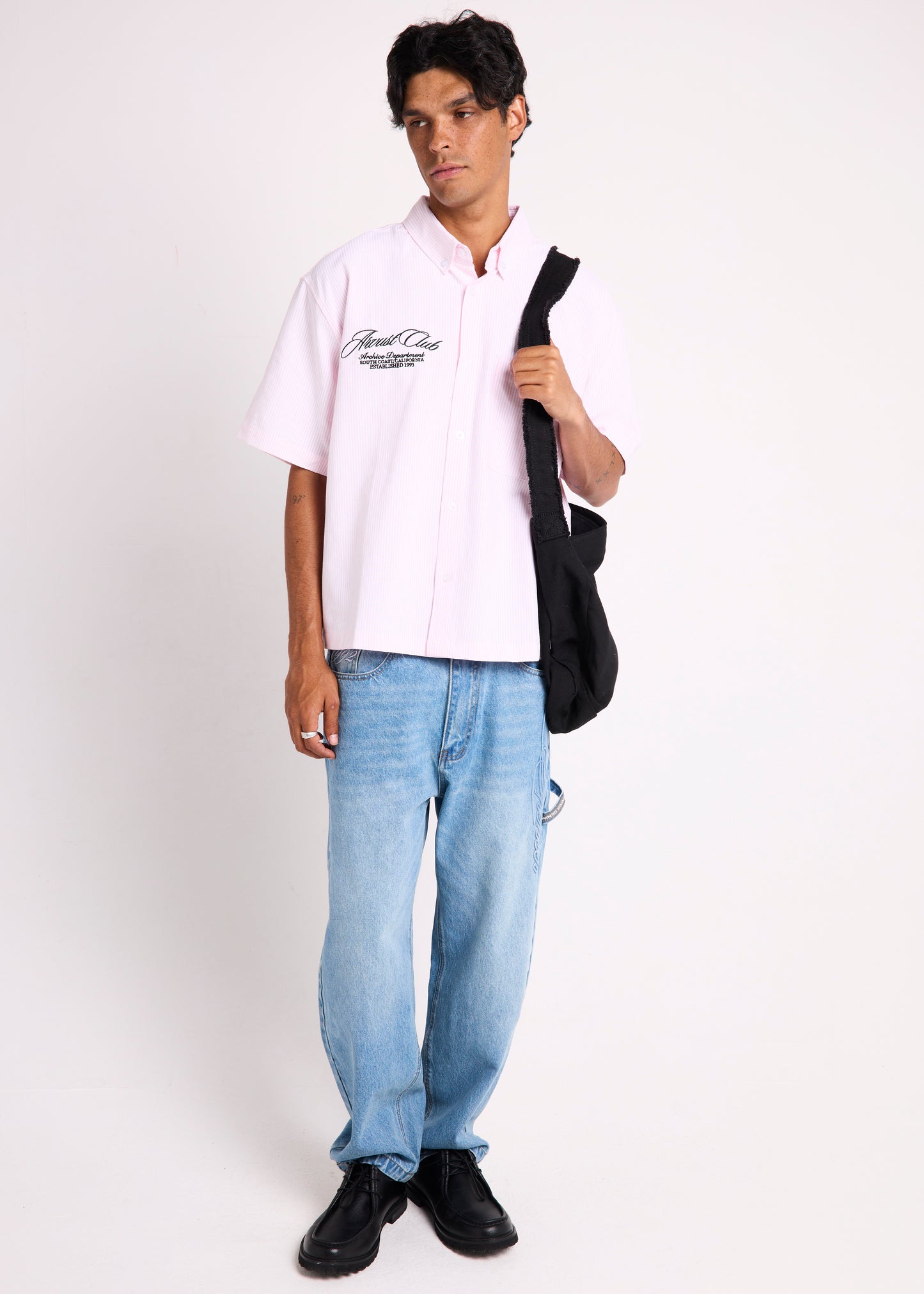Archive Cropped Short Sleeve Shirt