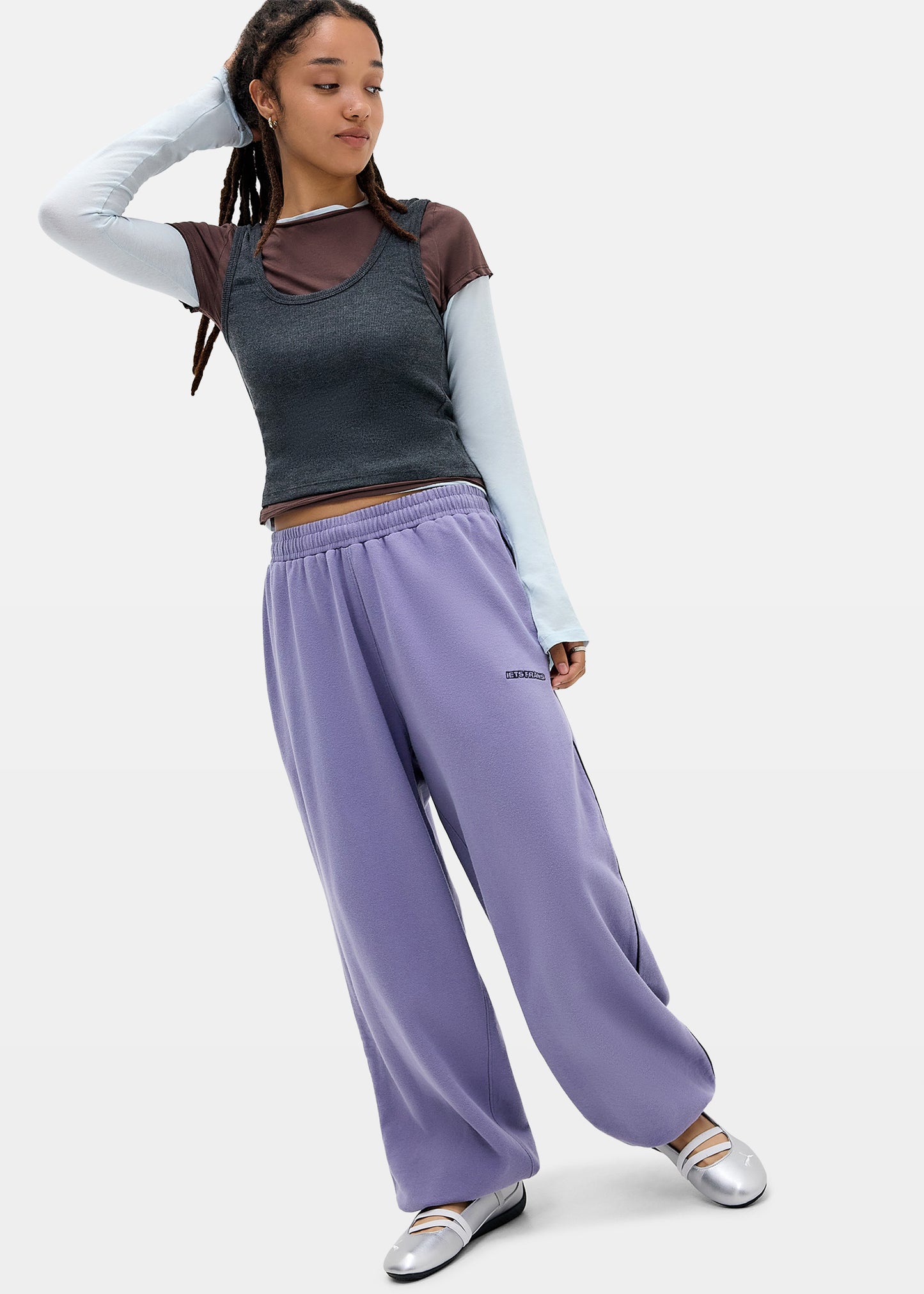Harri Wide Leg Jogger Pants