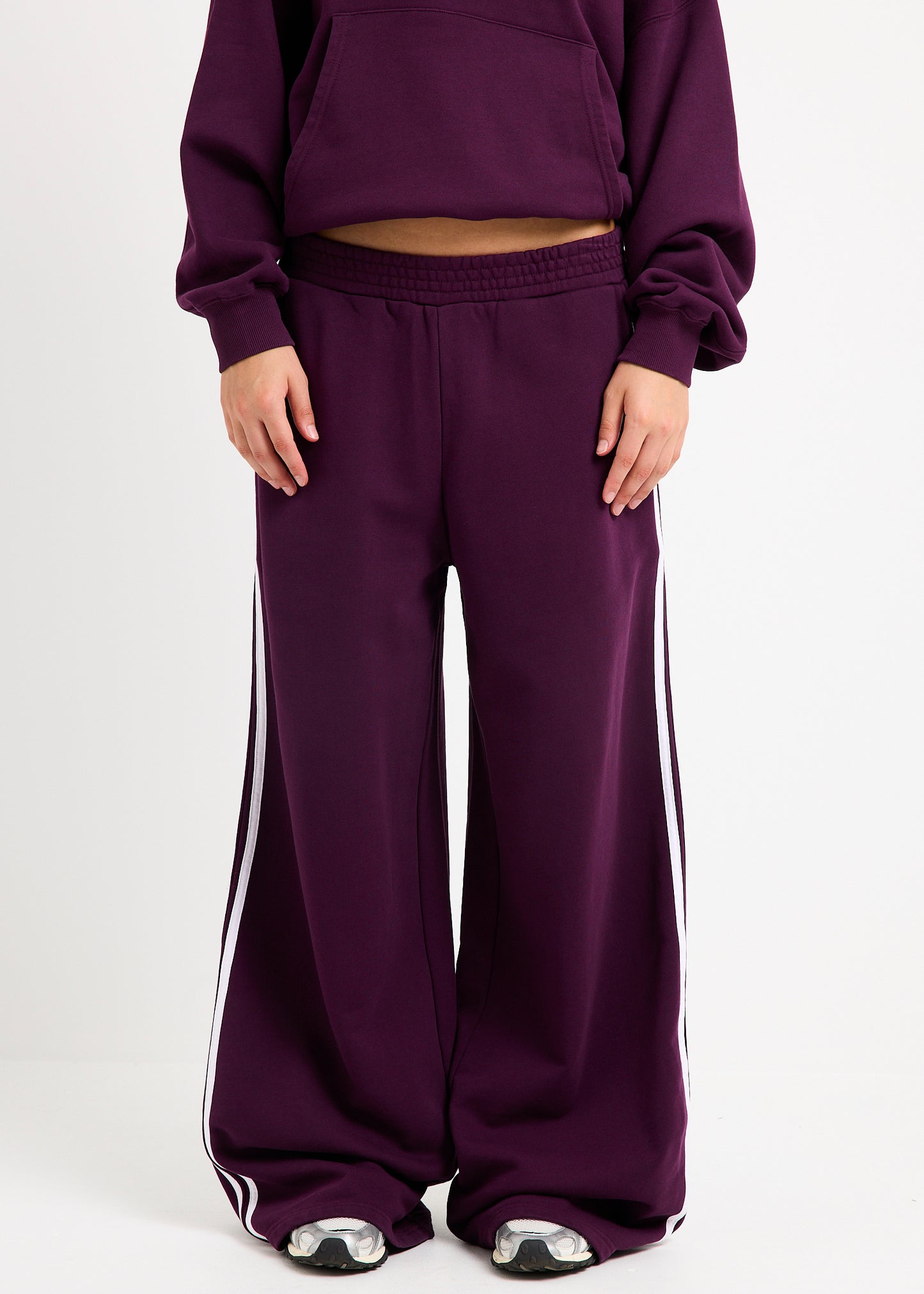 NYC Wide Leg Fleece Pants