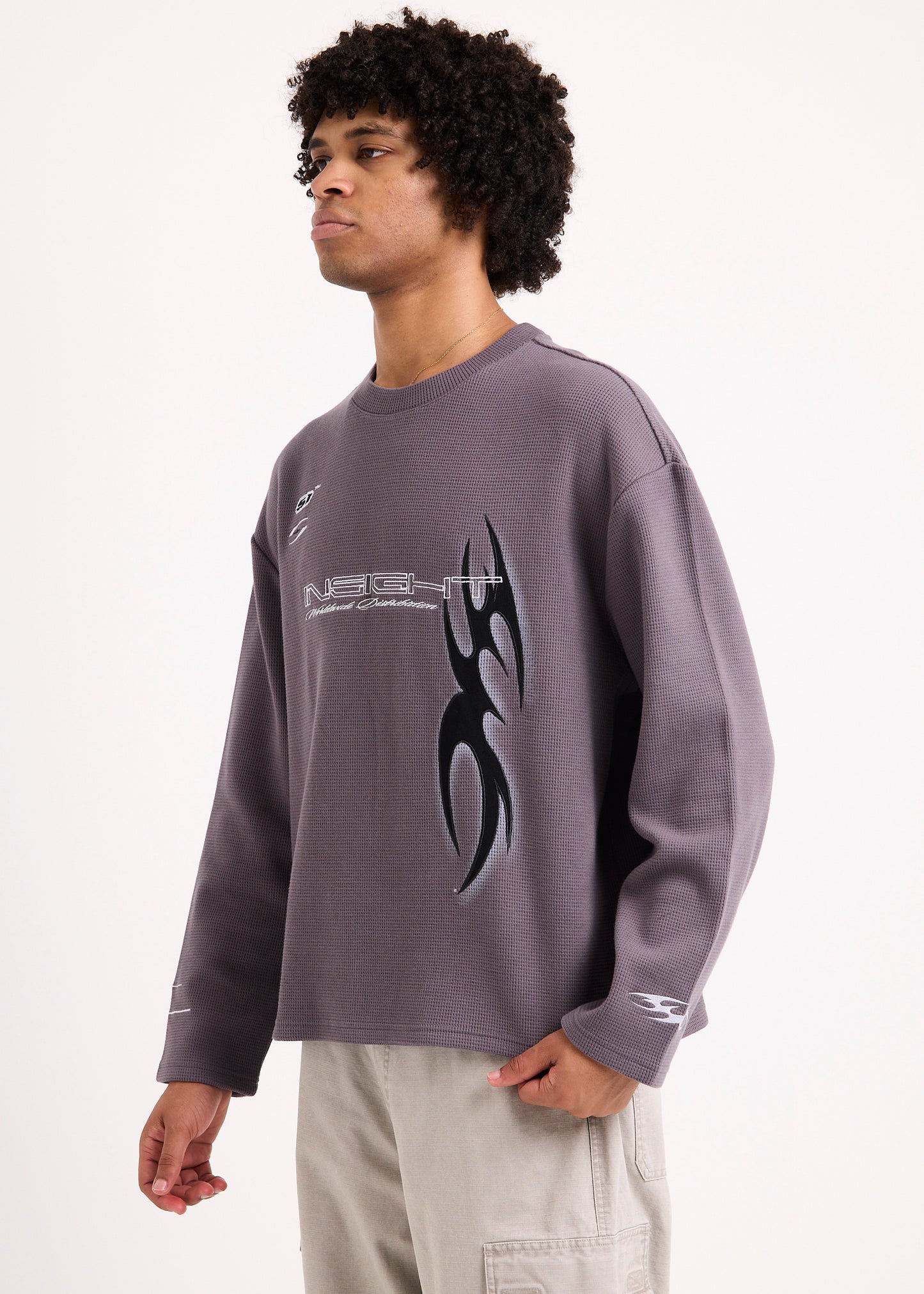 Mystics Waffle Knit Jumper