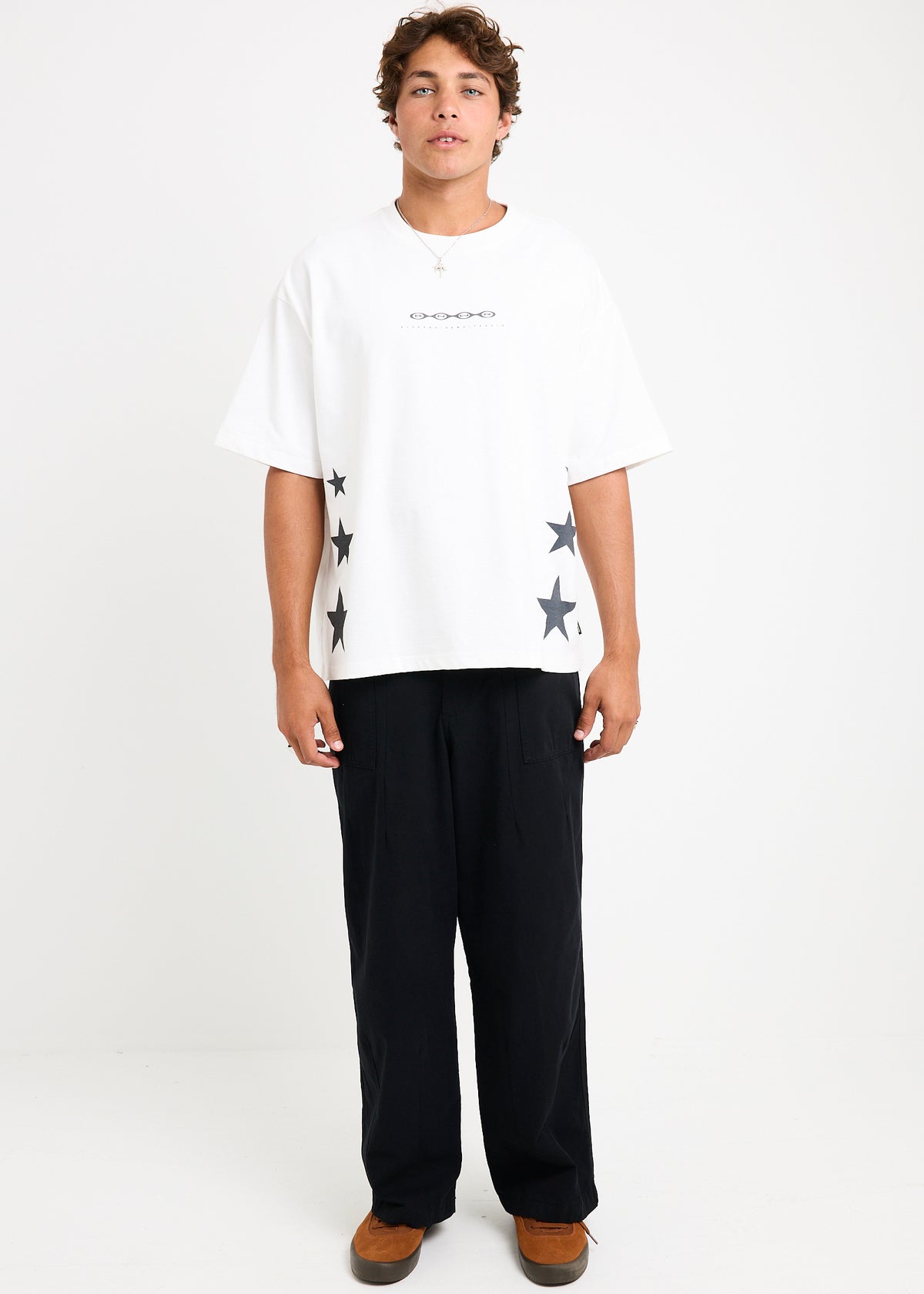 Noise Short Sleeve T-Shirt WHITE