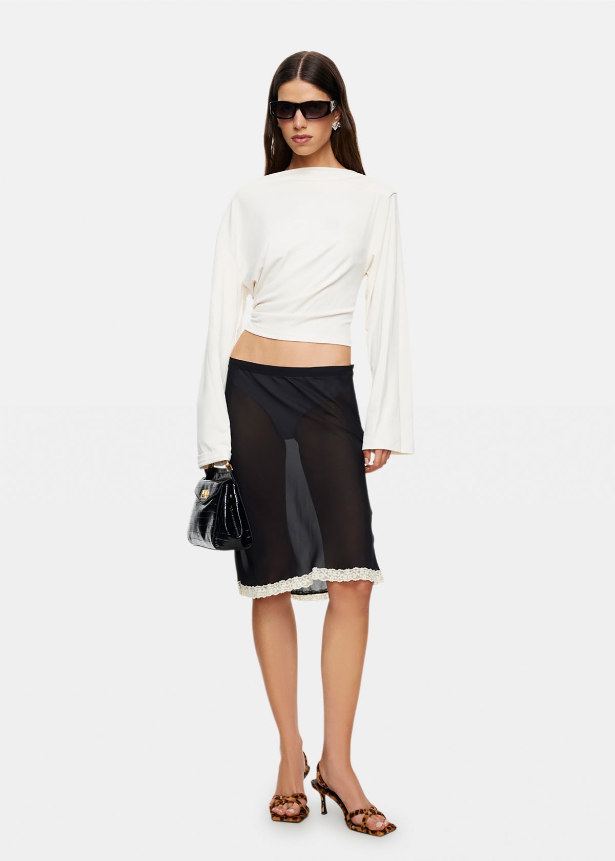 Tidal Long Sleeve Top IVORY