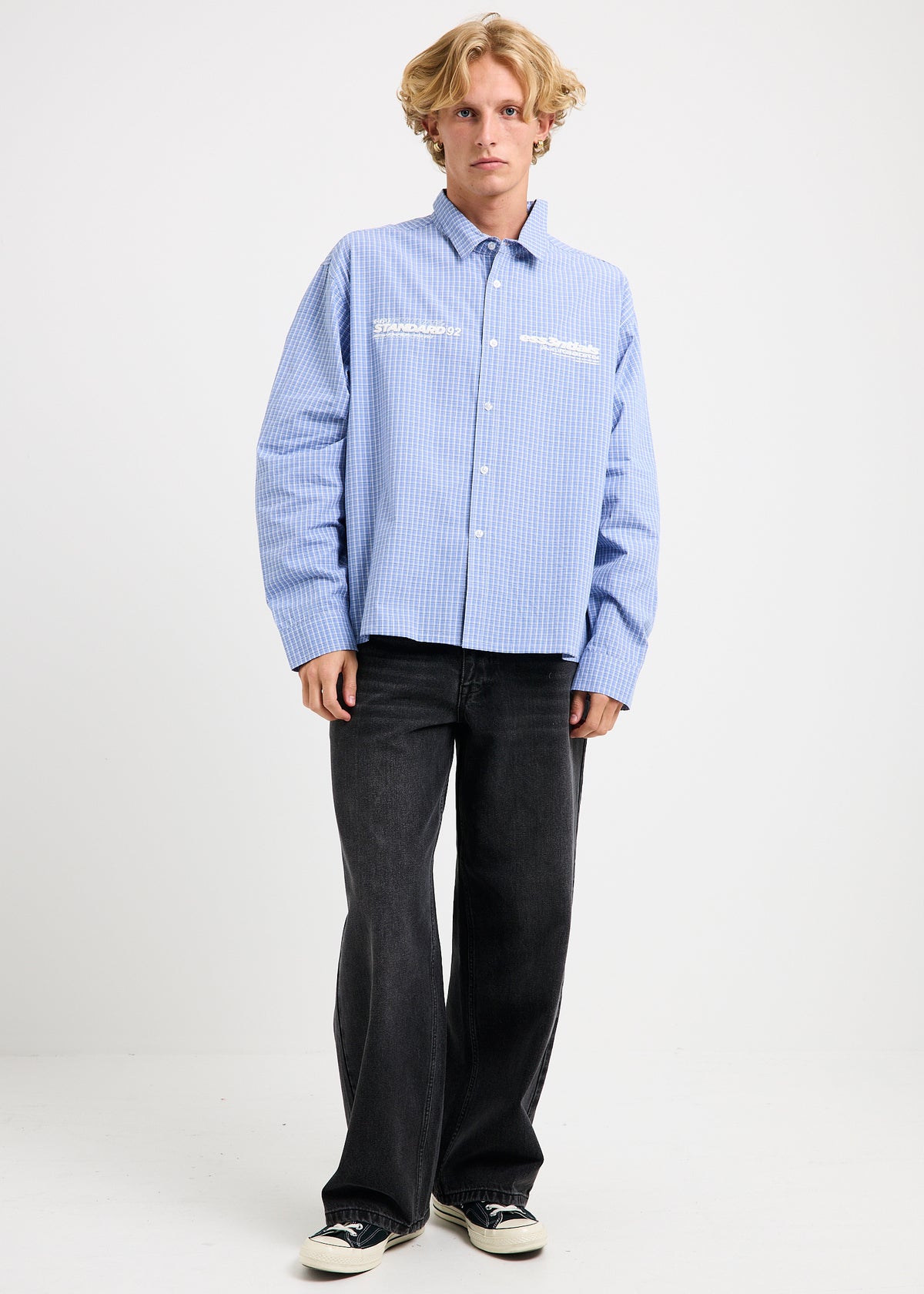 Nebula Long Sleeve Shirt BLUE