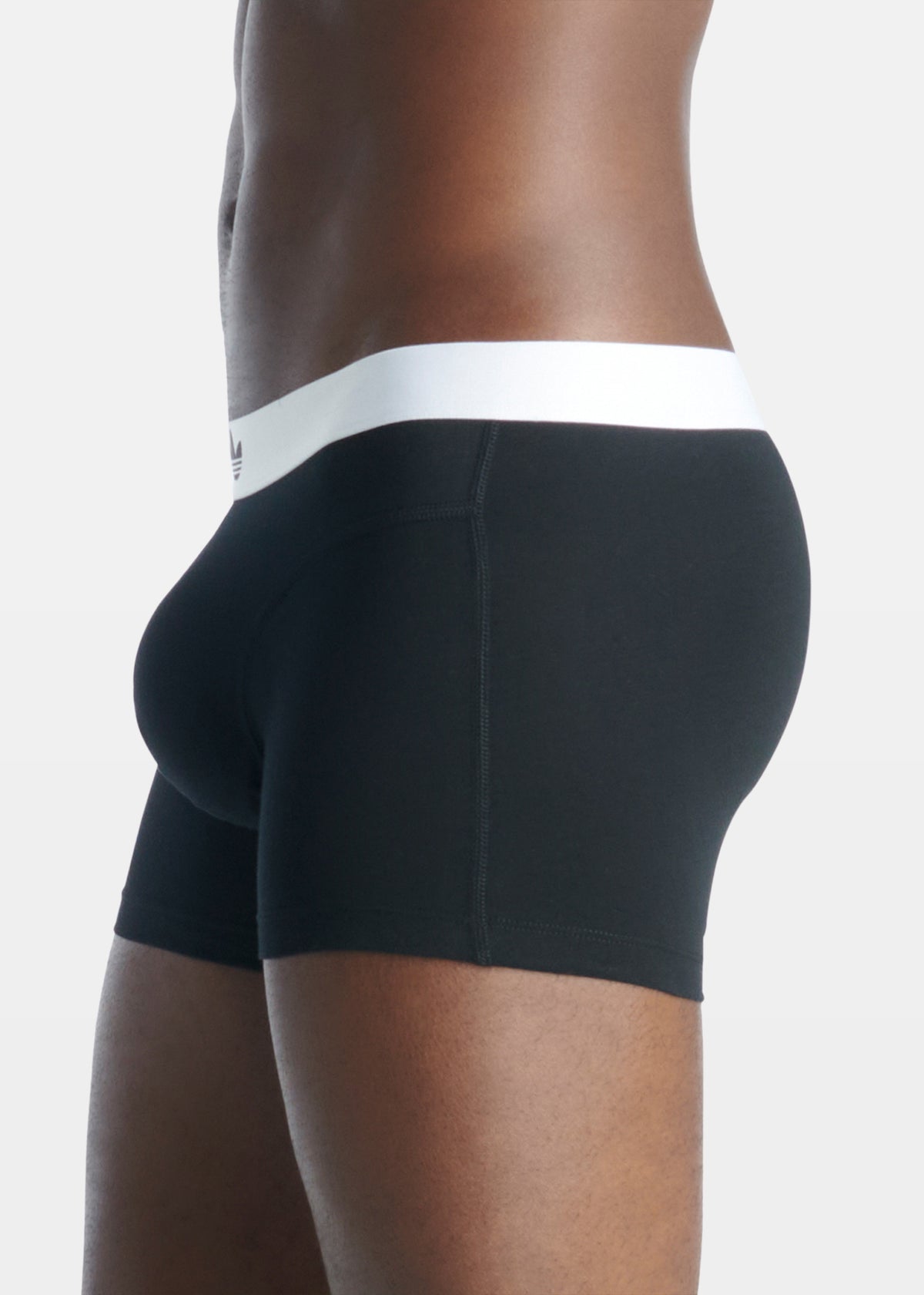 Comfort Flex Cotton Trunk 2 Pairs BLACK