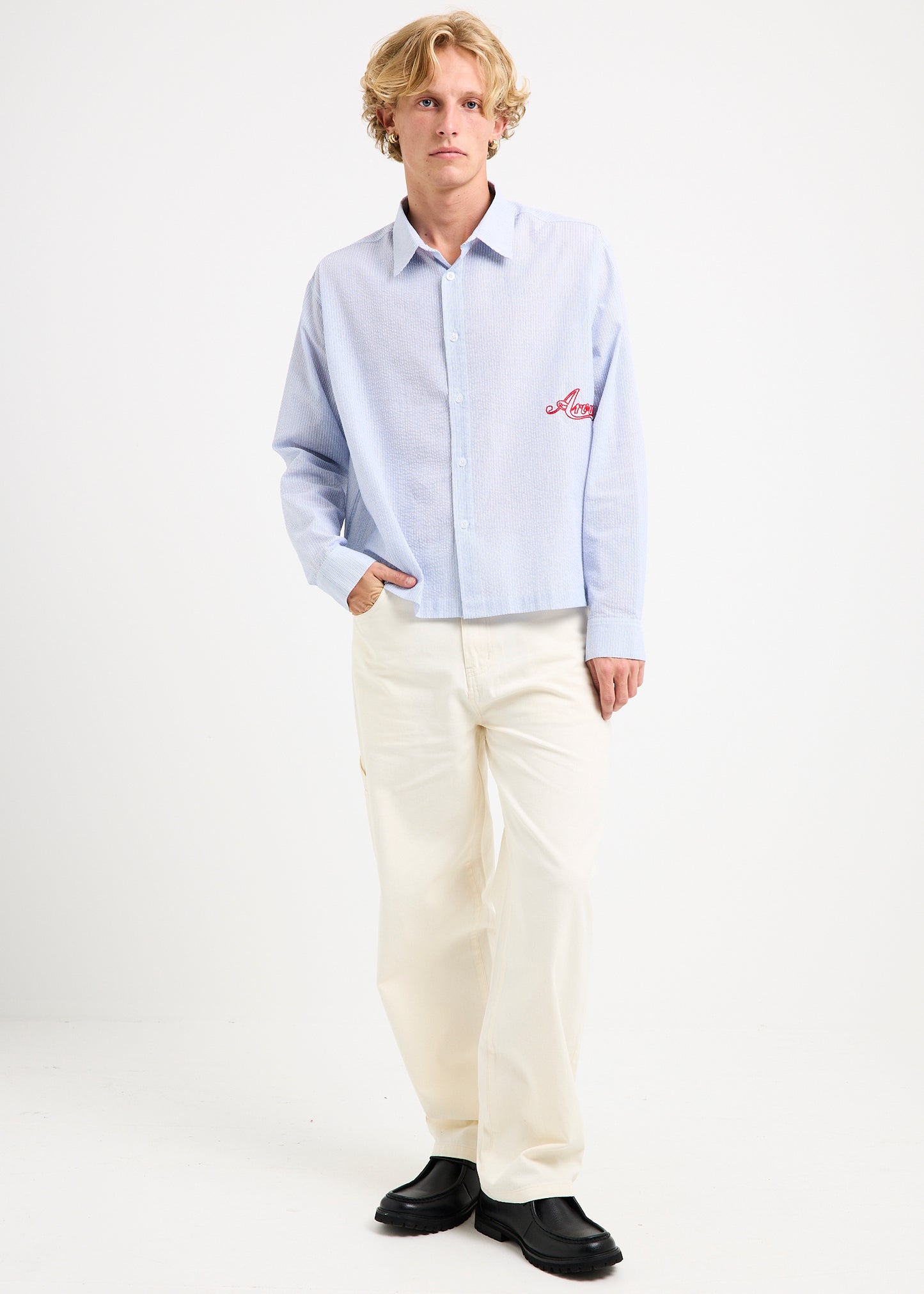 Leon Long Sleeve Cropped Shirt