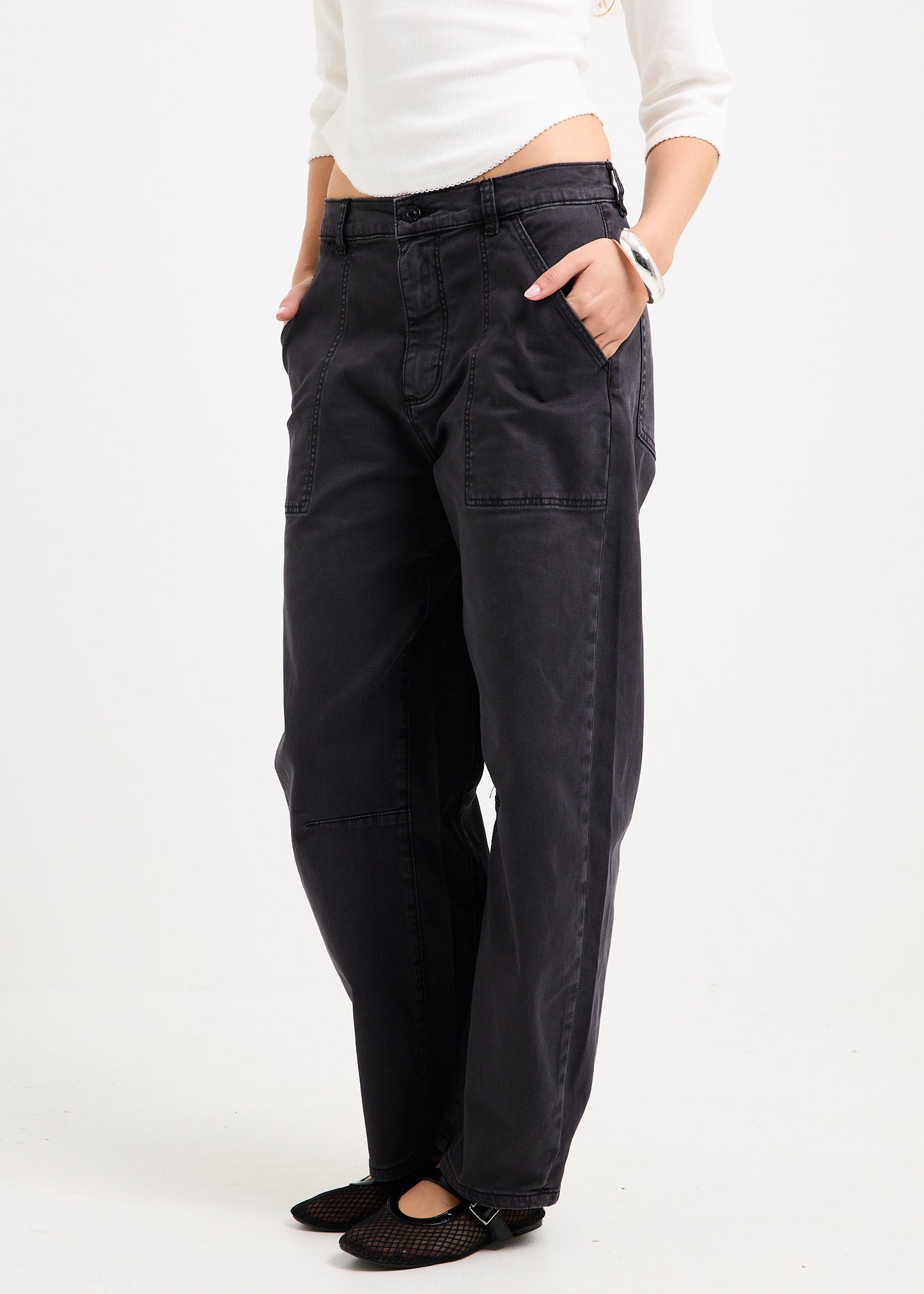 Gigi Barrel Denim Jeans