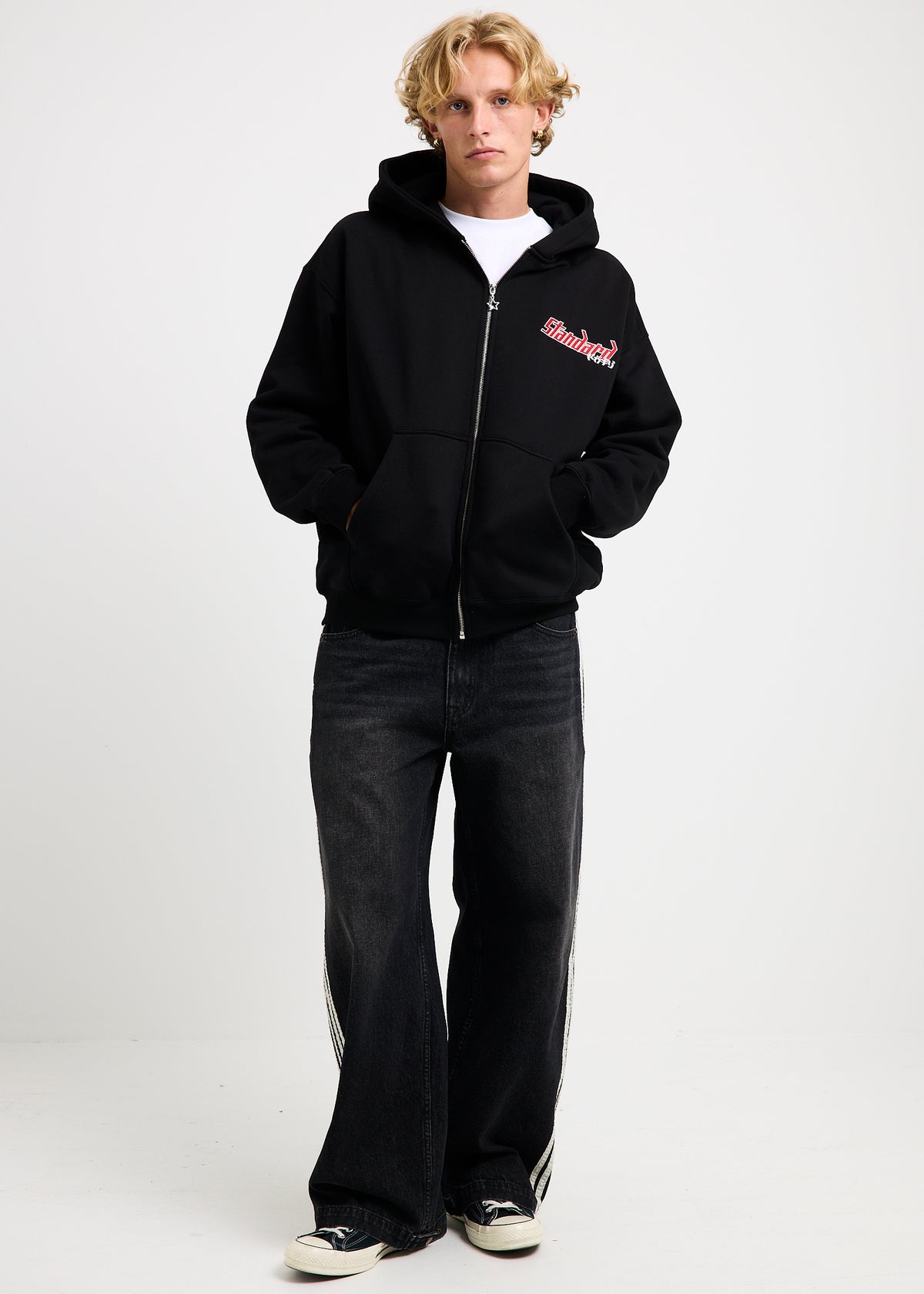Eternal Zip Hoodie BLACK