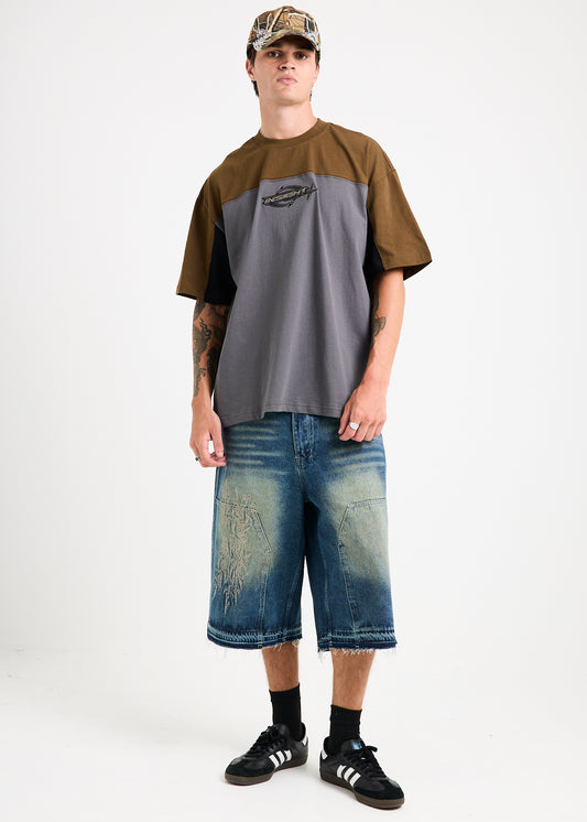 Saturn Y2K T-Shirt GREY