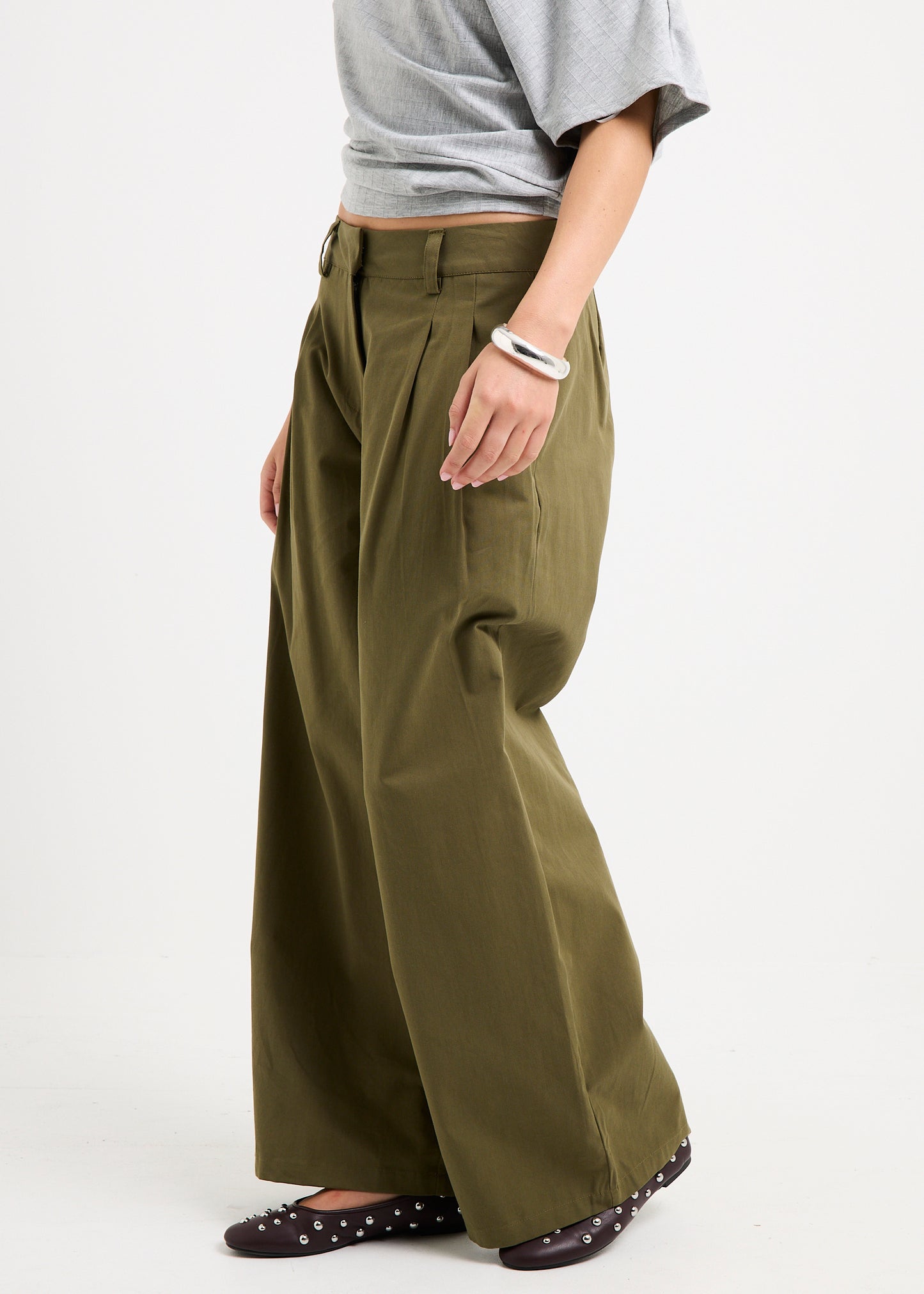 Annika Pleat Pants