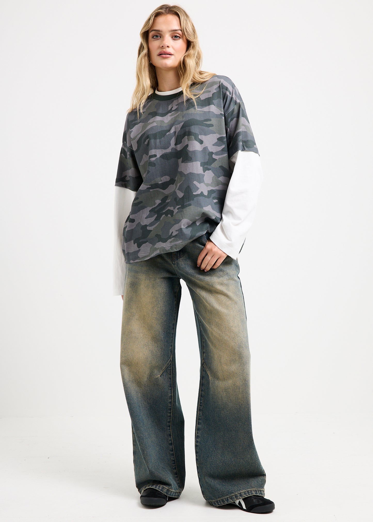 Indy Double Layer Camo Shirt