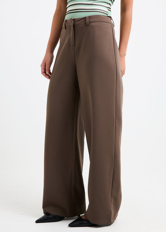 Aubrey Mid Straight Pants PEAT