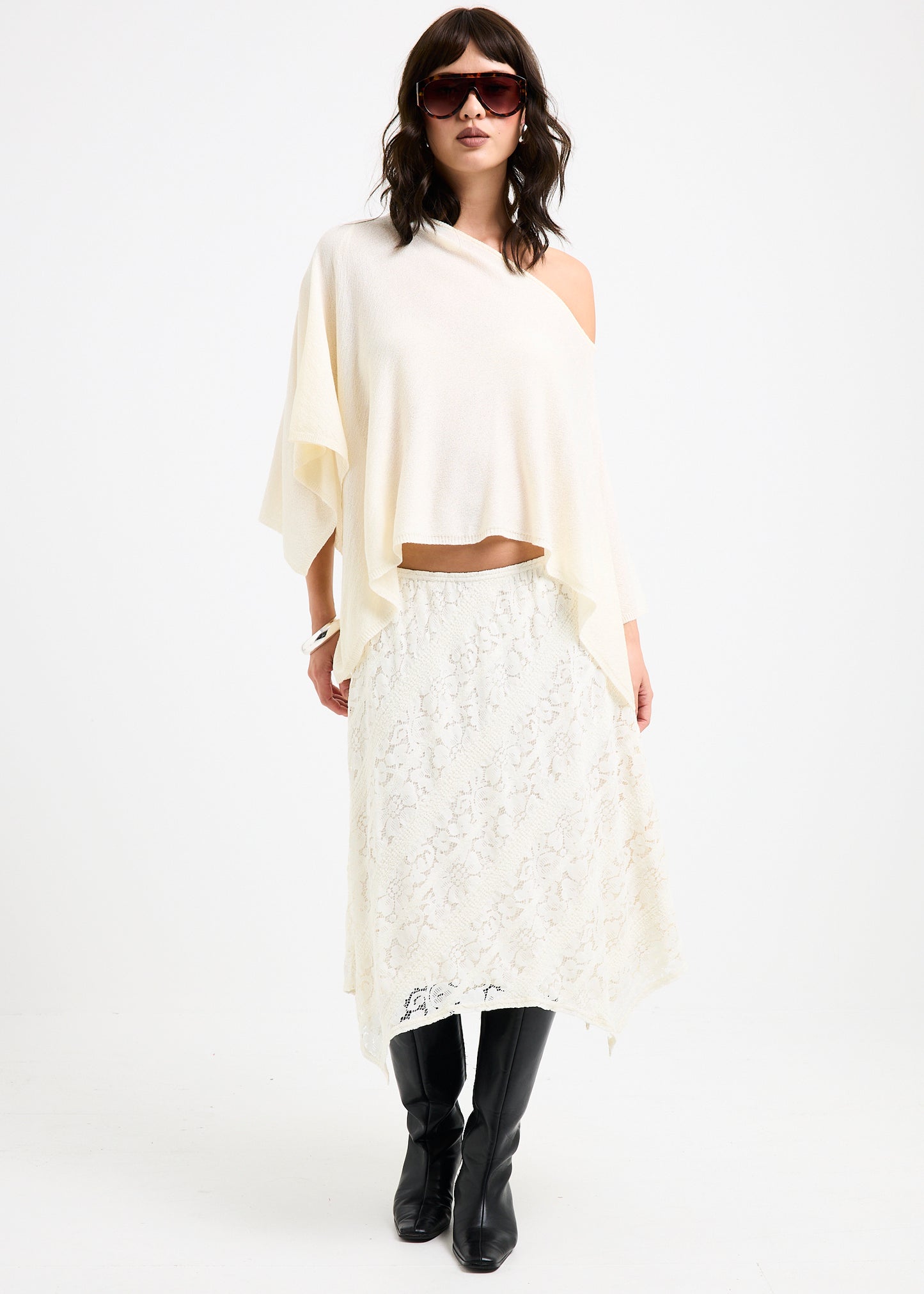 Alma Knit Poncho