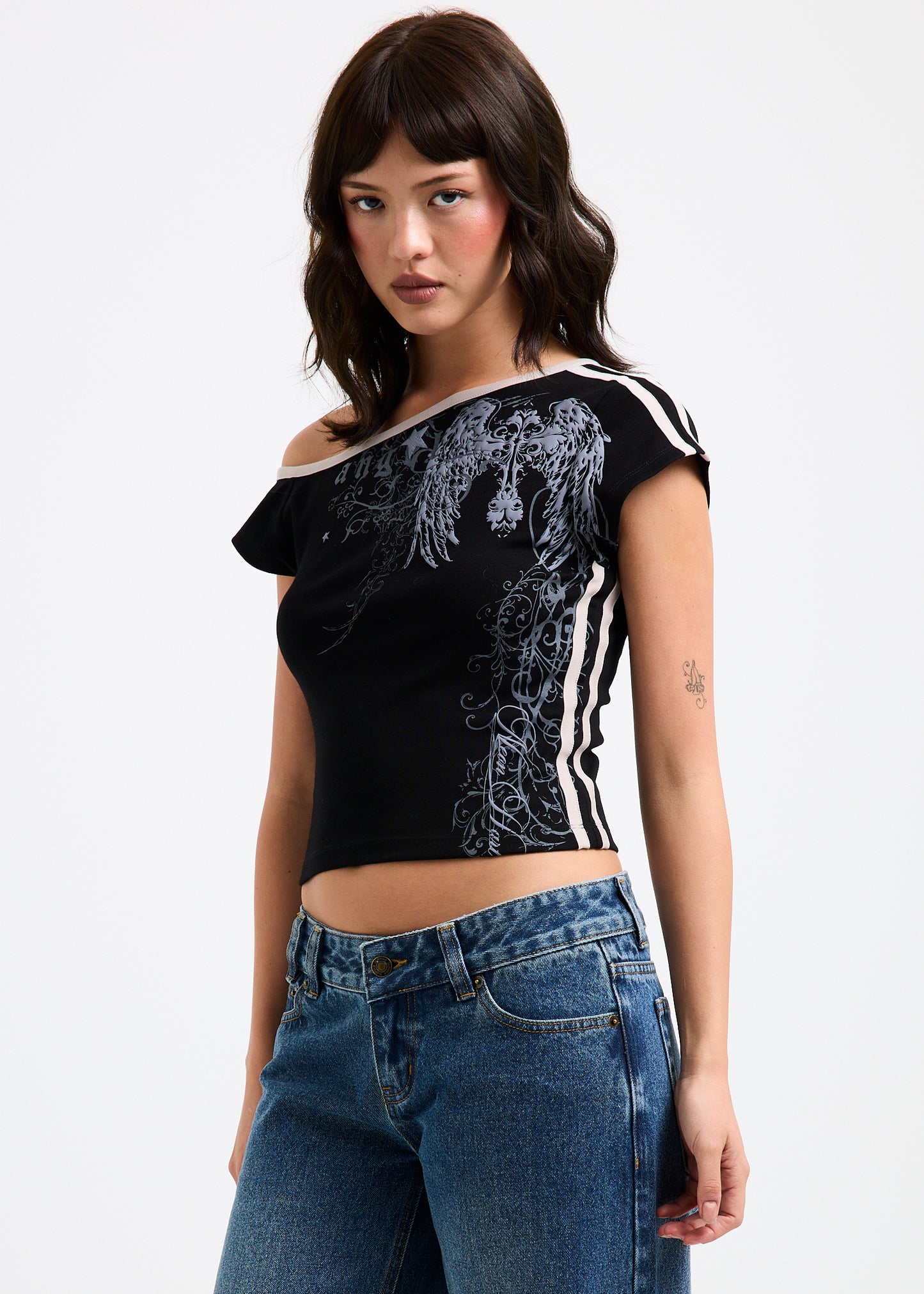 Zine Off Shoulder Top