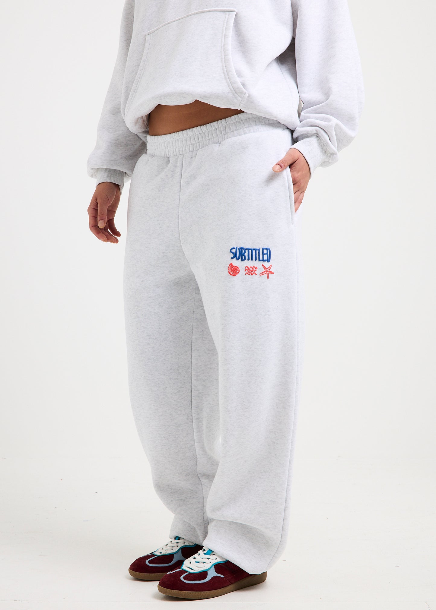 Social Club Cuffed Fleece Pants