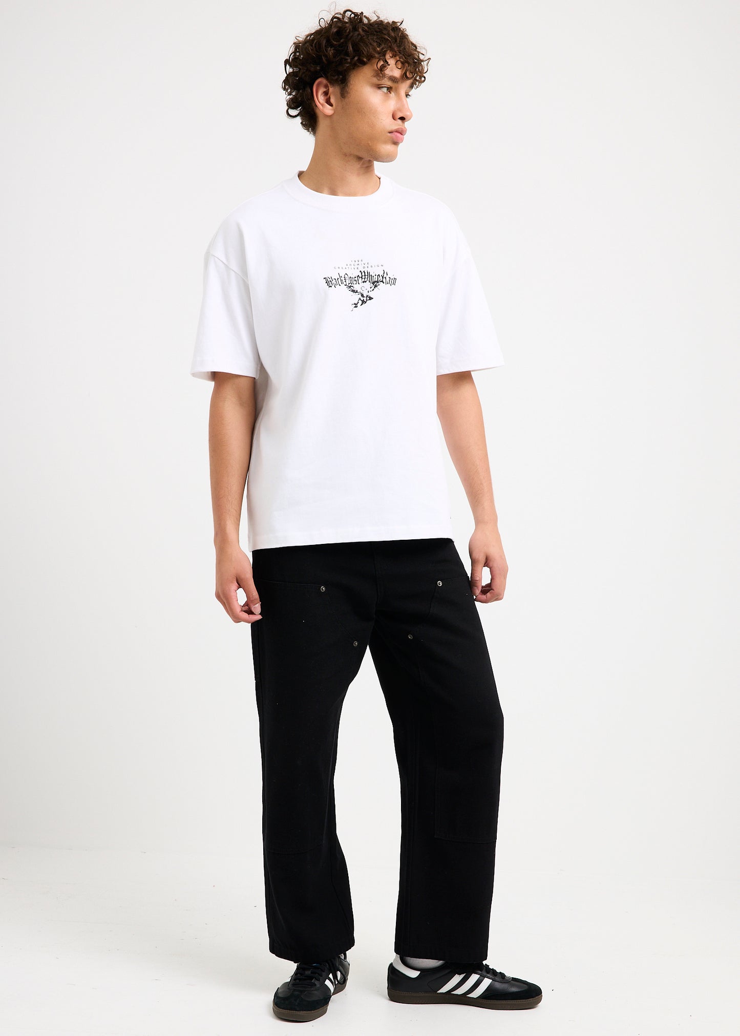 Cursive Carpenter Pants