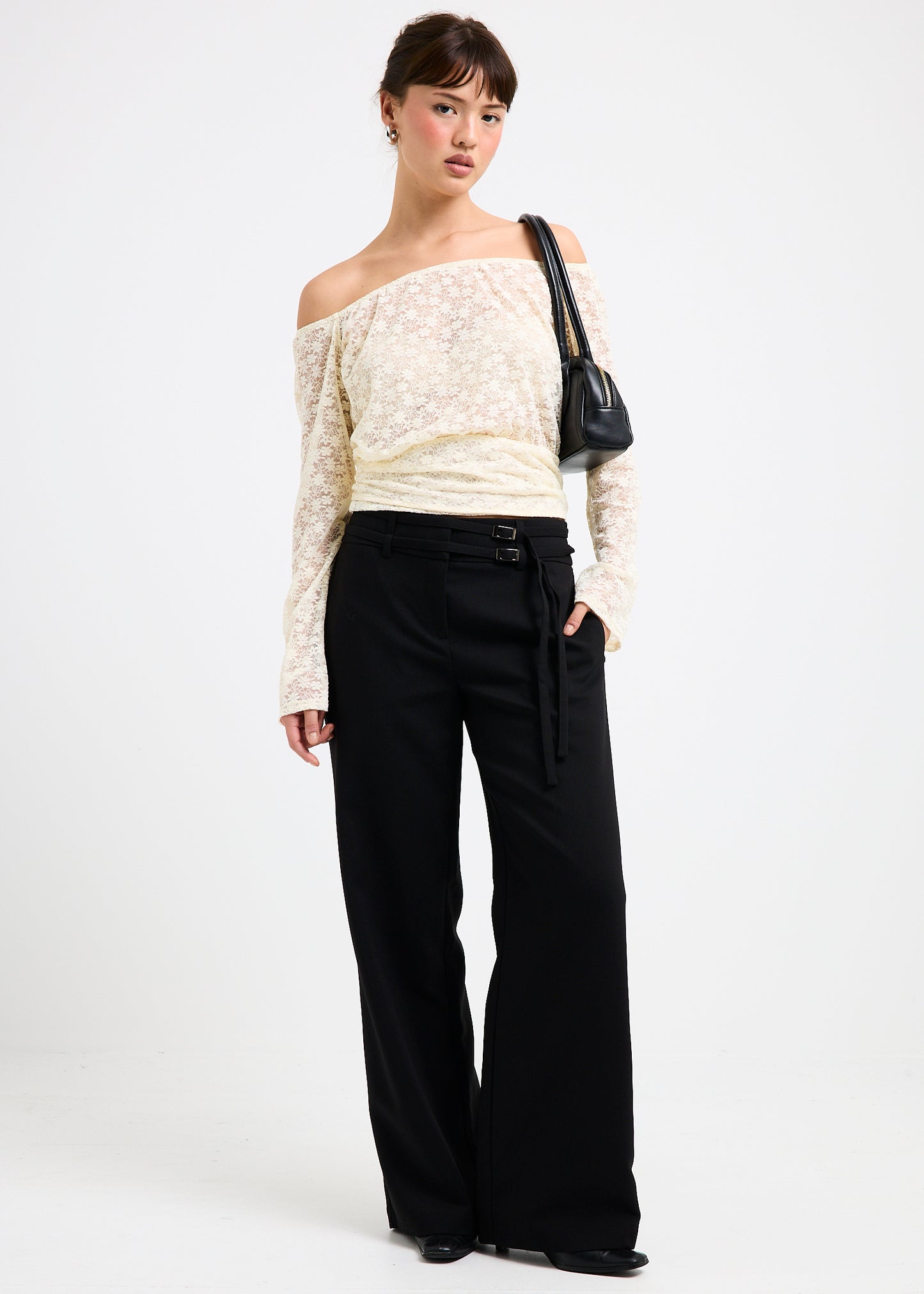 Amara Draped Off Shoulder Top
