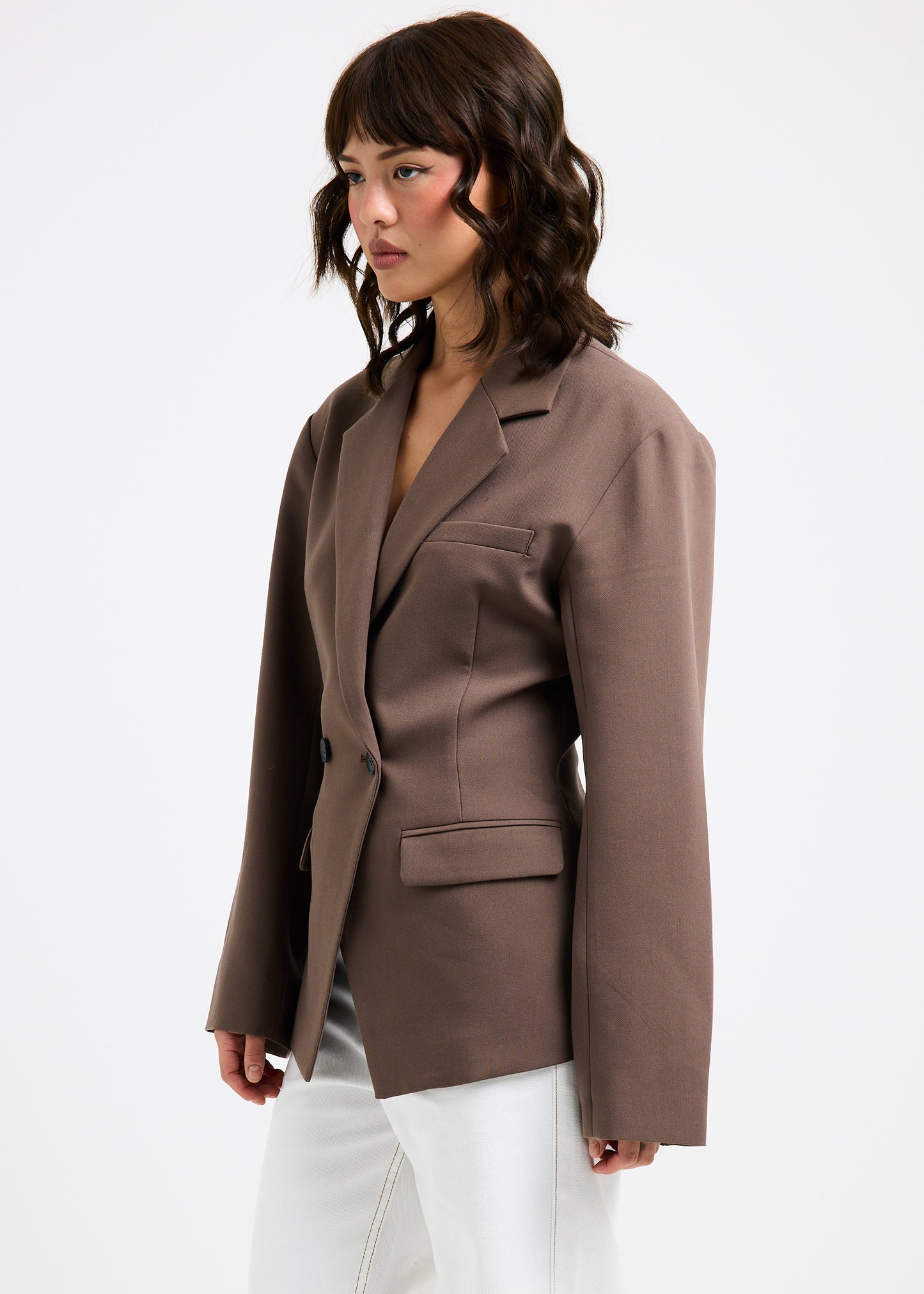 Aubrey Cinched Blazer