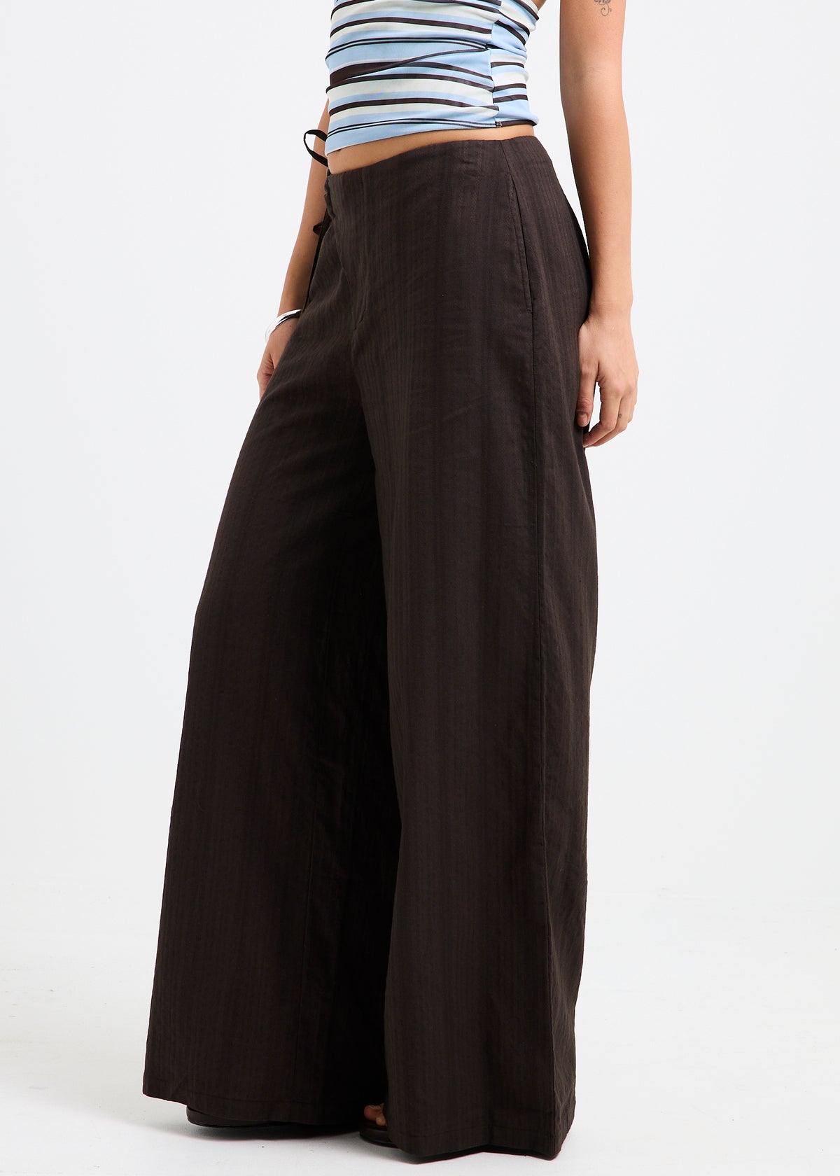 Sydney Wide Pleat Pants
