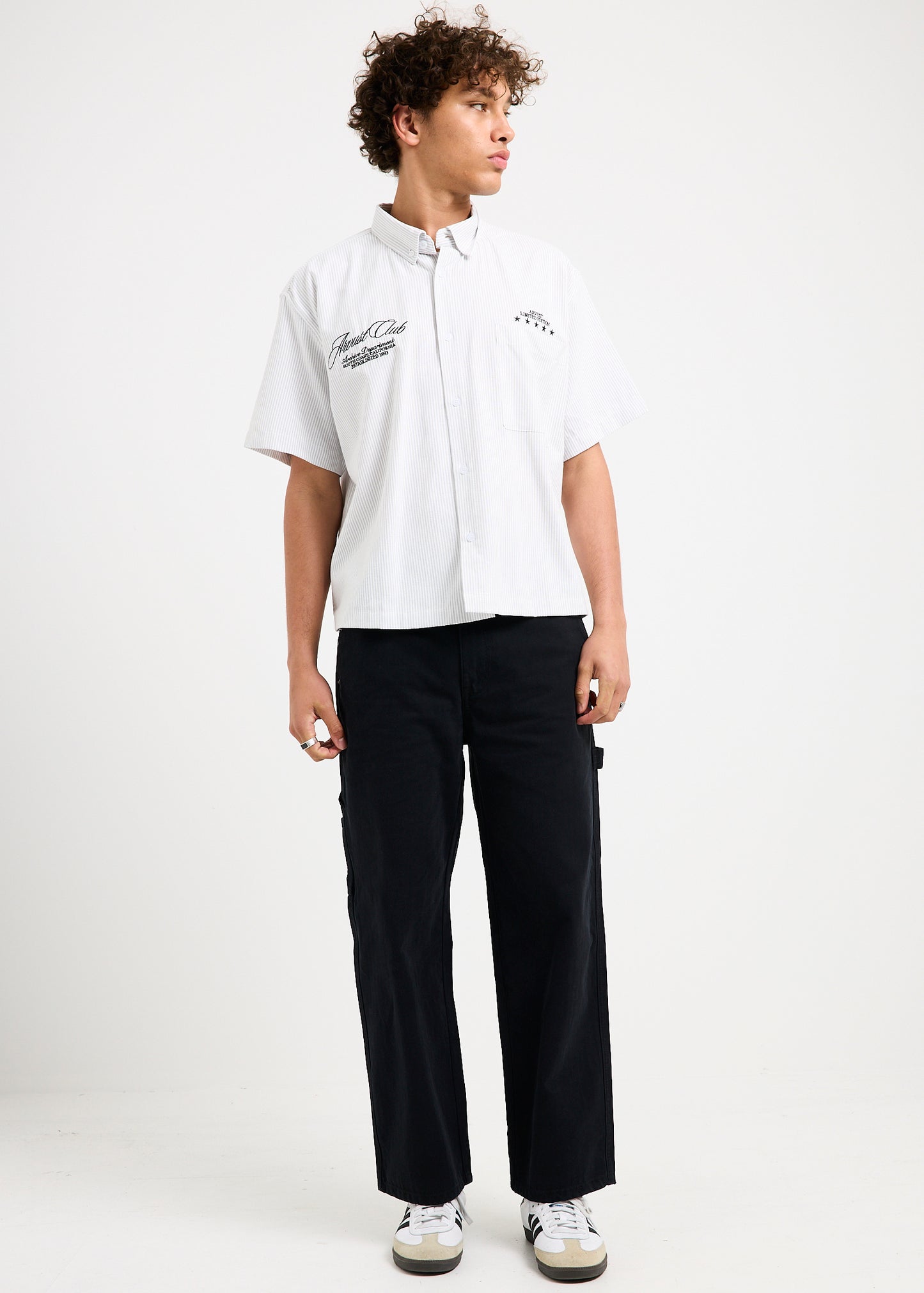 Archive Cropped Short Sleeve Shirt