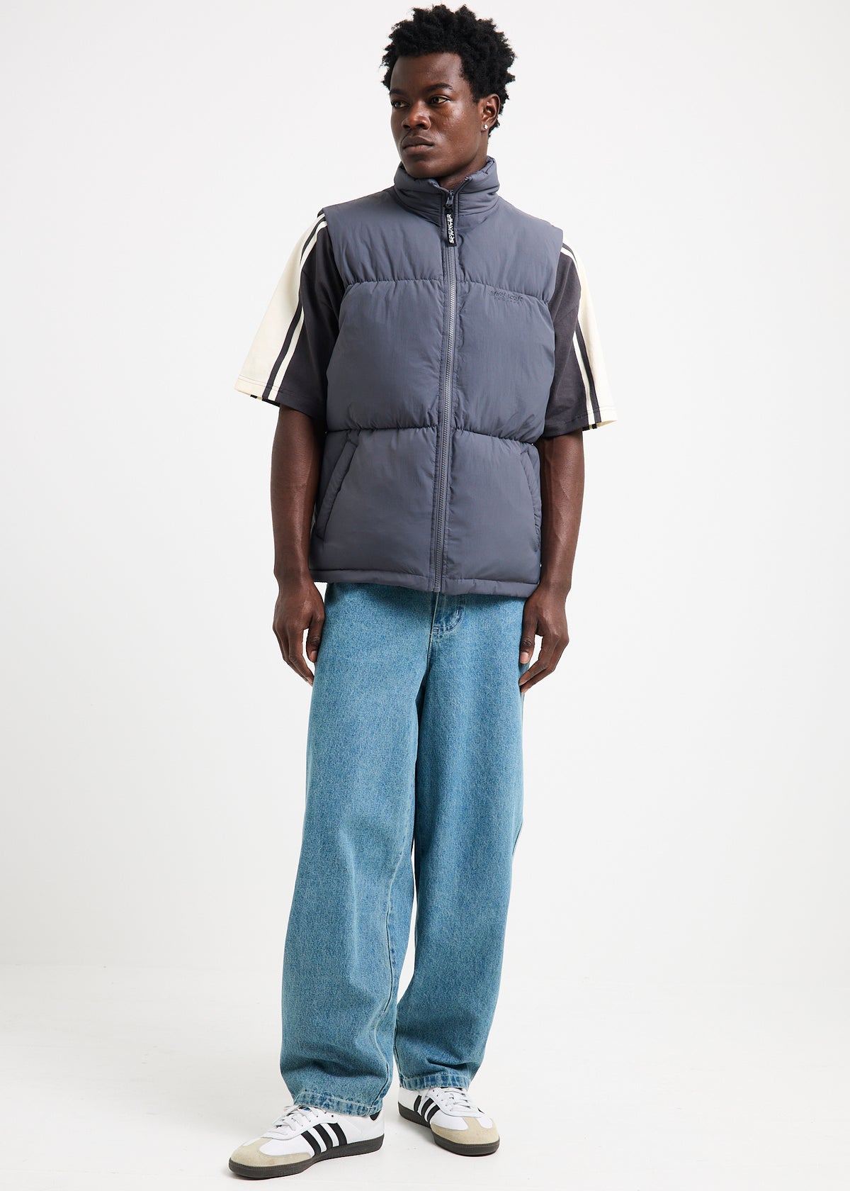 Sticker Wide Boy Denim Jeans