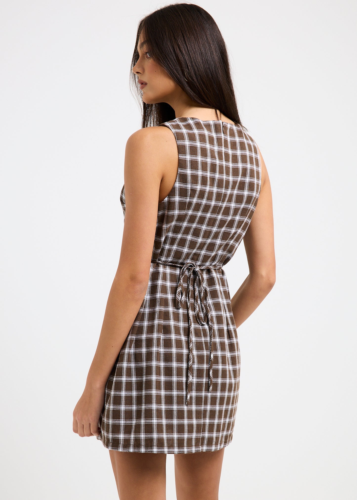 Gabs Plaid Romper