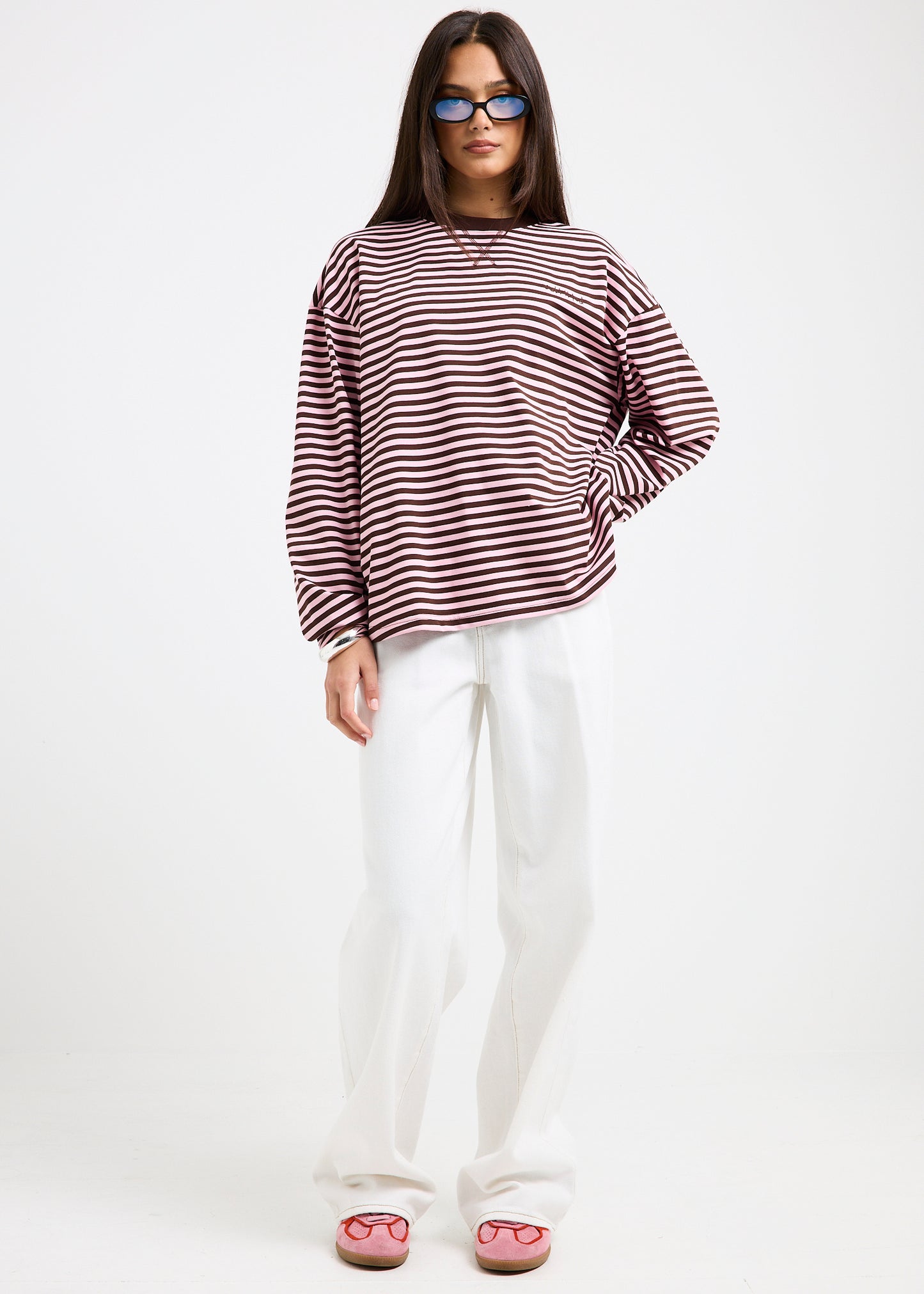 Hilo Striped Long Sleeve Top