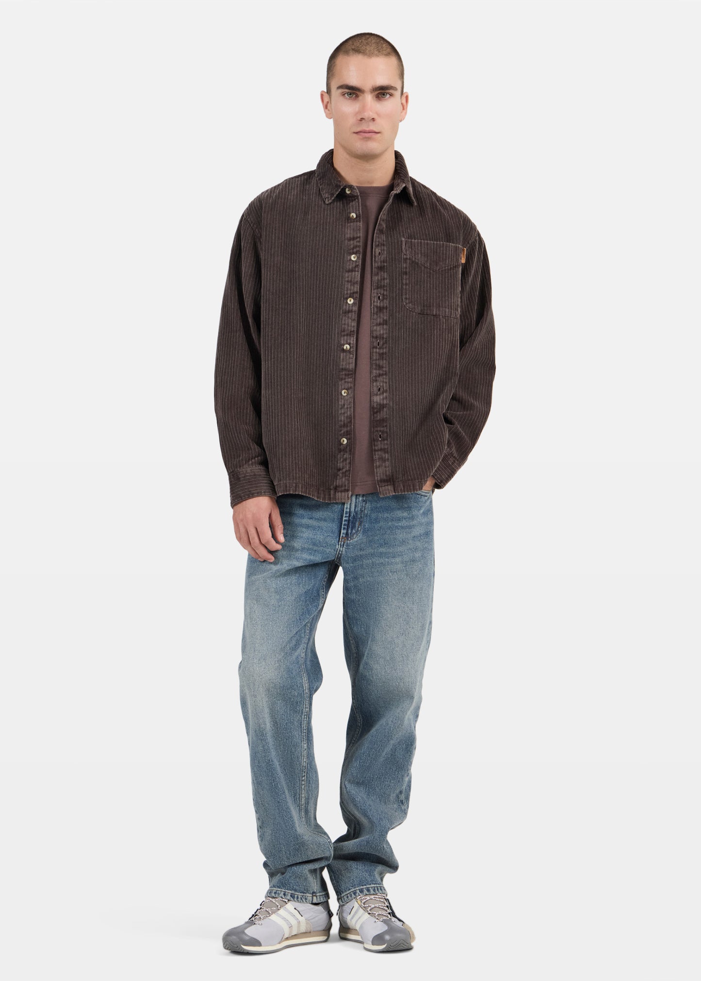 Campus Chunky Cord Long Sleeve Shirt