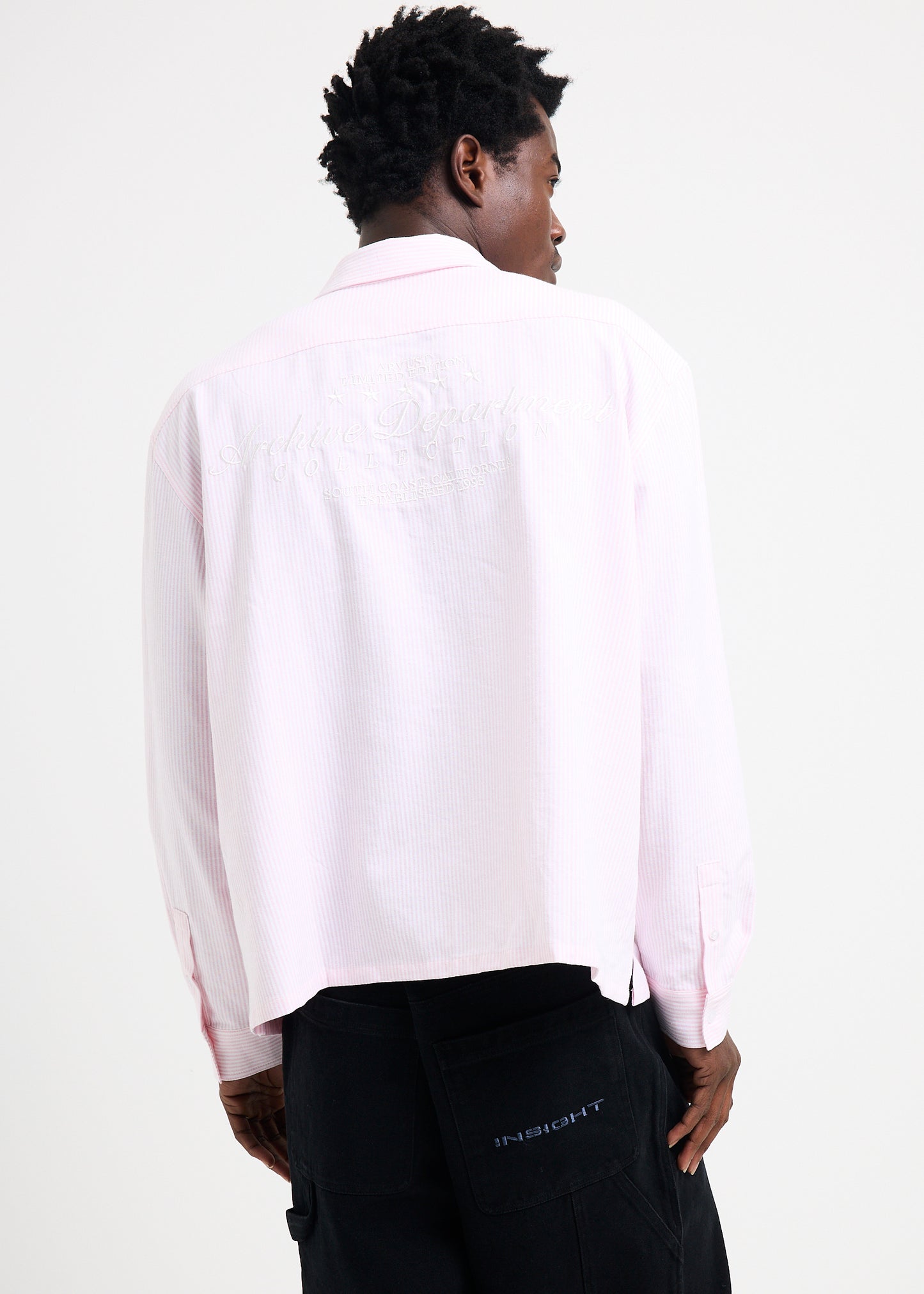 Archive Long Sleeve Cropped Shirt