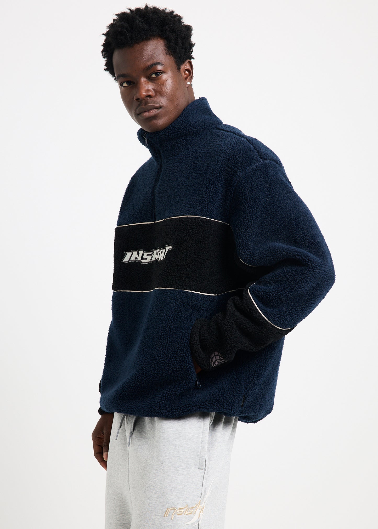 Era Quarter Zip Sherpa Pullover Jumper